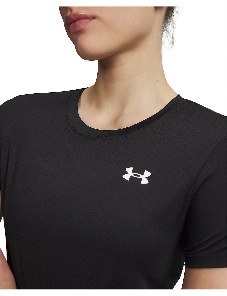 Under Armour - Tech Mesh SS - t-shirts - black - 4