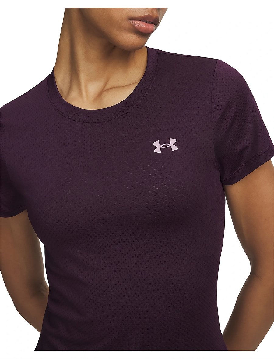 Under Armour - Tech Mesh SS - t-shirts - purple echo - 4