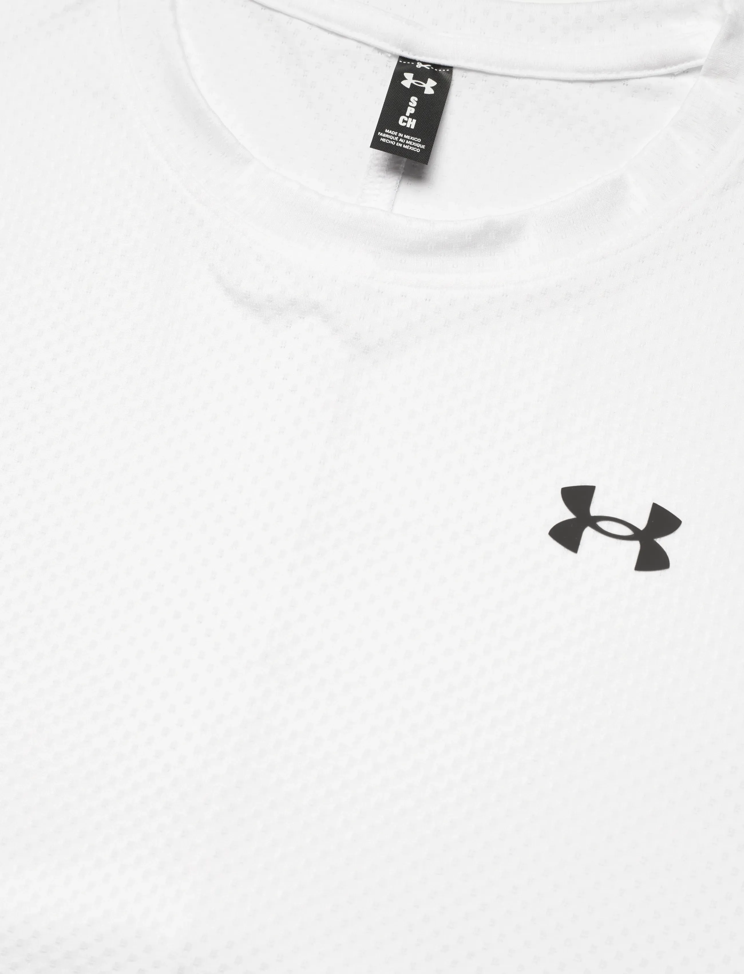 Under Armour - Tech Mesh SS - t-shirts - white - 5