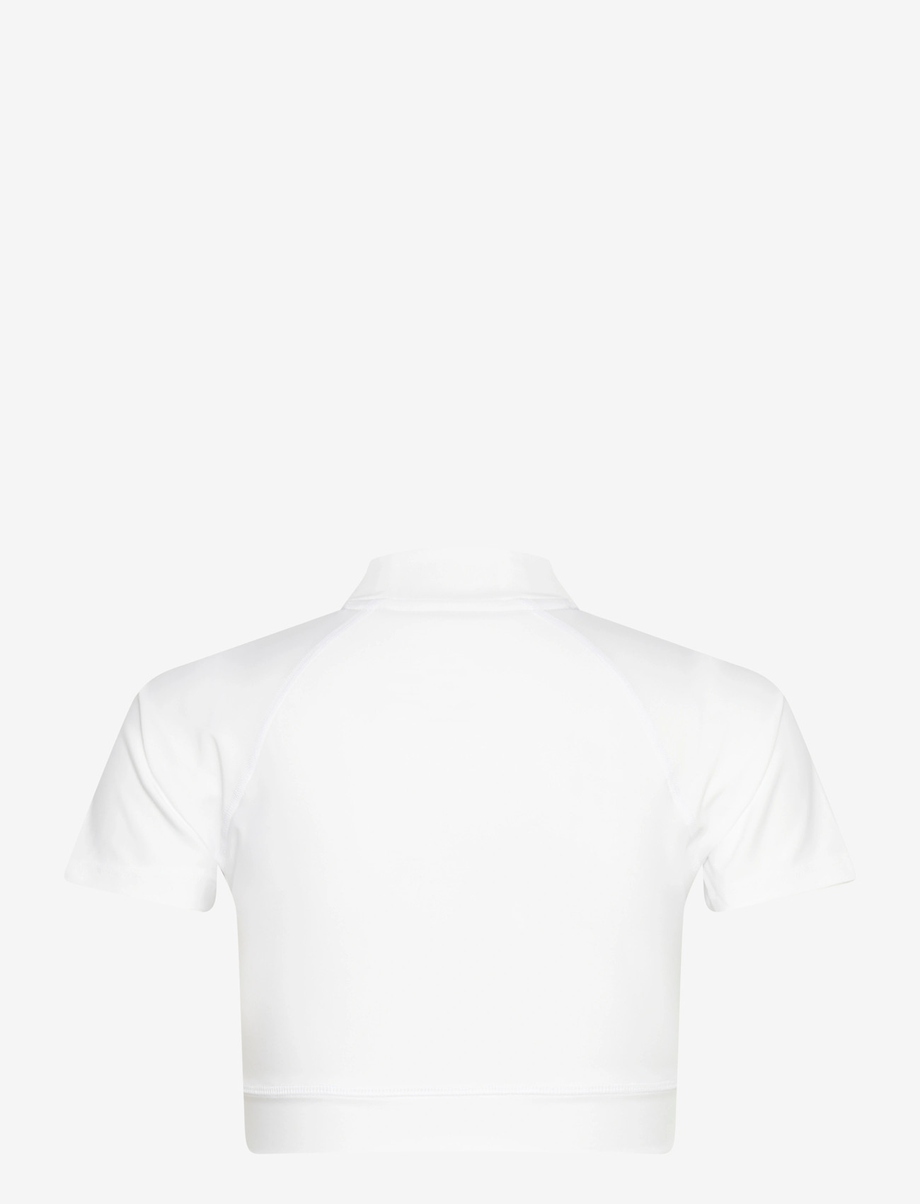 Under Armour - HeatGear Crop Mock SS - crop tops - white - 2