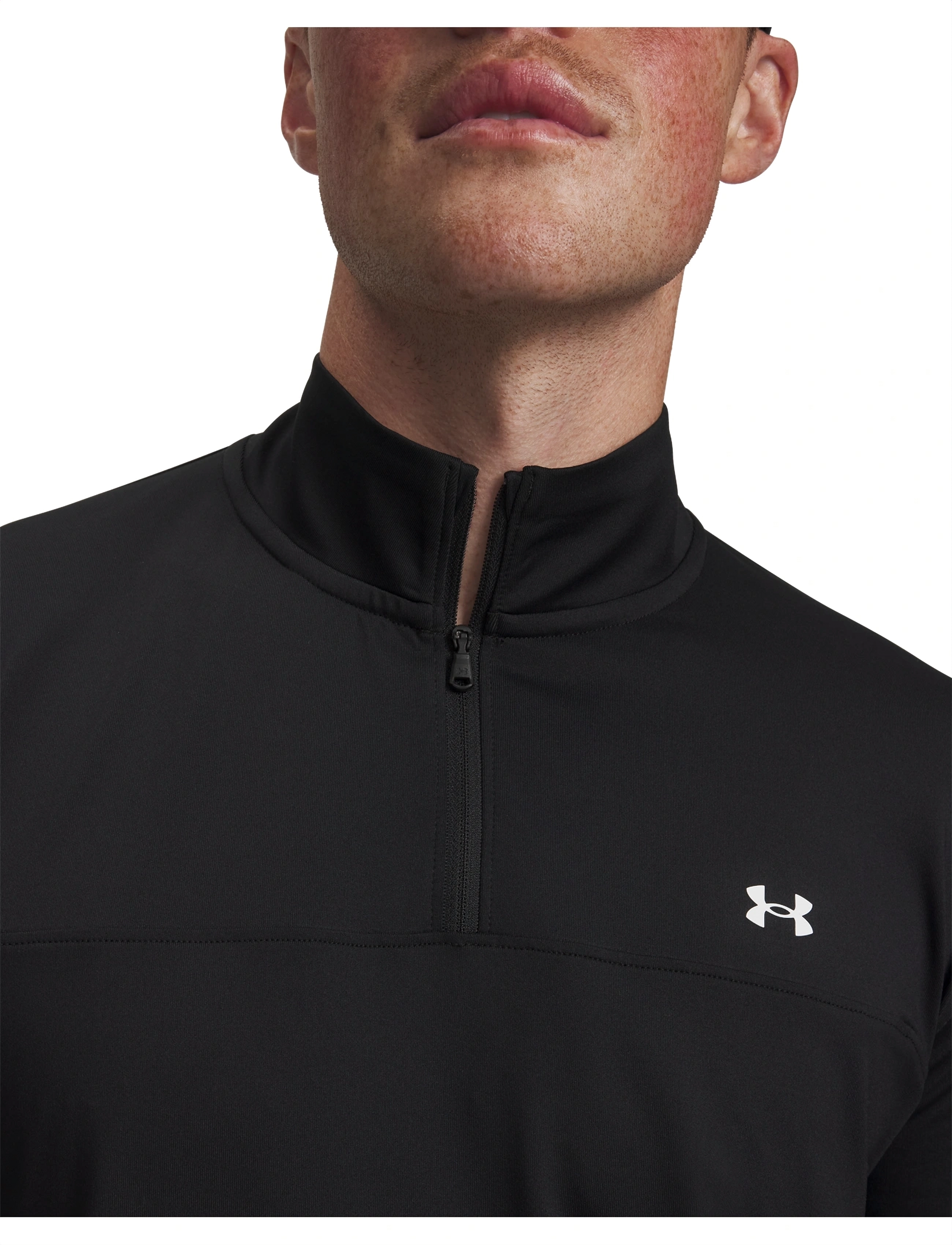 Under Armour - UA T2G 1/4 Zip - fleece & mellanlager - black - 4