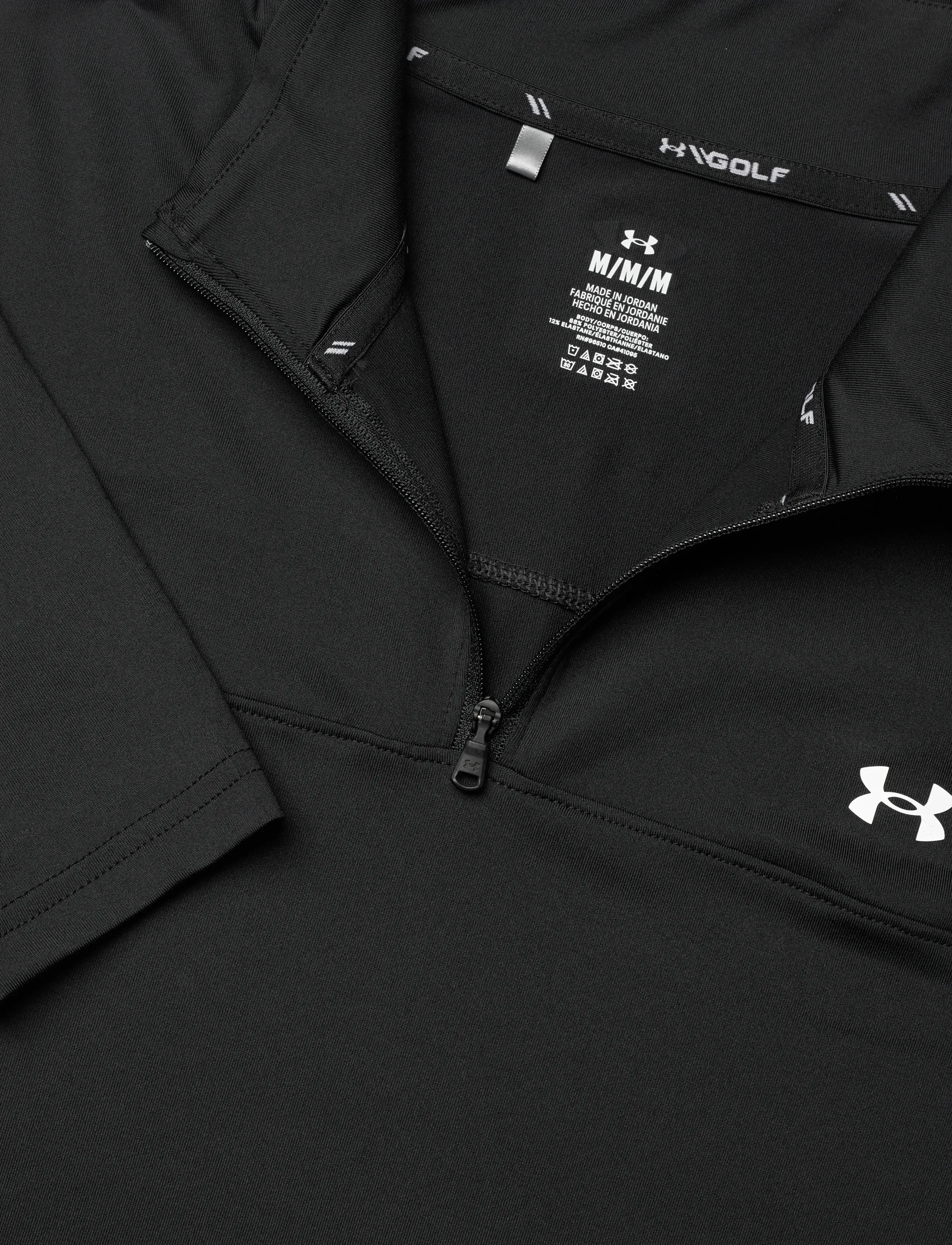 Under Armour - UA T2G 1/4 Zip - fleece & mellanlager - black - 5