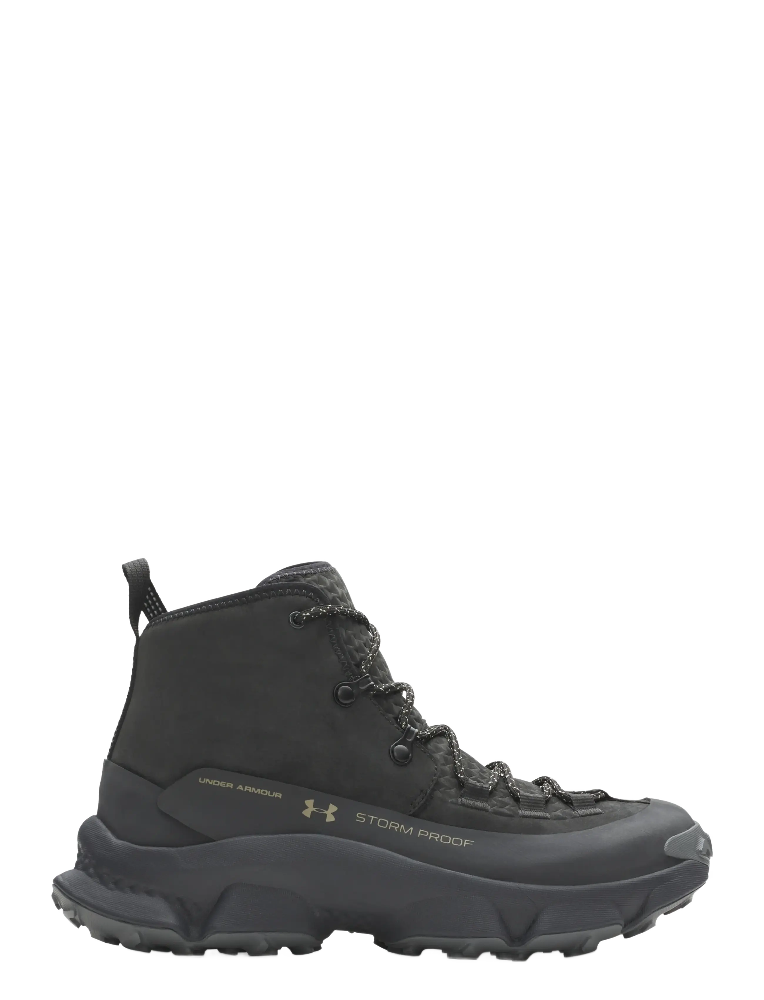 Under Armour Charged Expanse Mid Lthr Wp, Mellemhøj Vandrestøvle, Sort, Str: 41