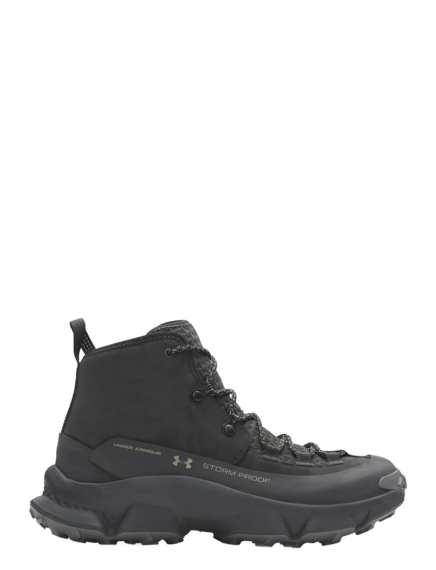 Under Armour - Charged Expanse Mid LTHR WP - vandringsskor - black - 0