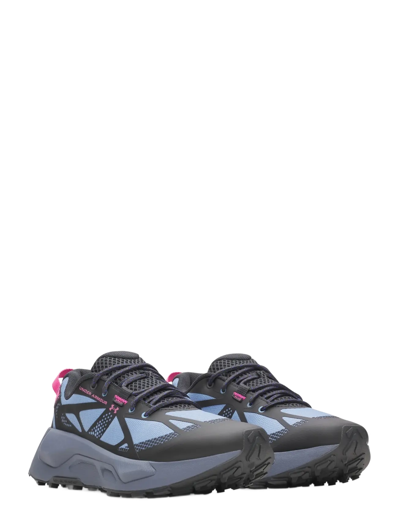 Under Armour - W Charged Bandit TR 4 - matka- ja kõndimisjalatsid - blue float - 1