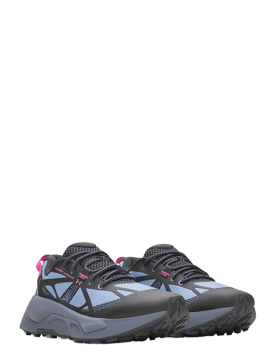 Under Armour - W Charged Bandit TR 4 - matka- ja kõndimisjalatsid - blue float - 1