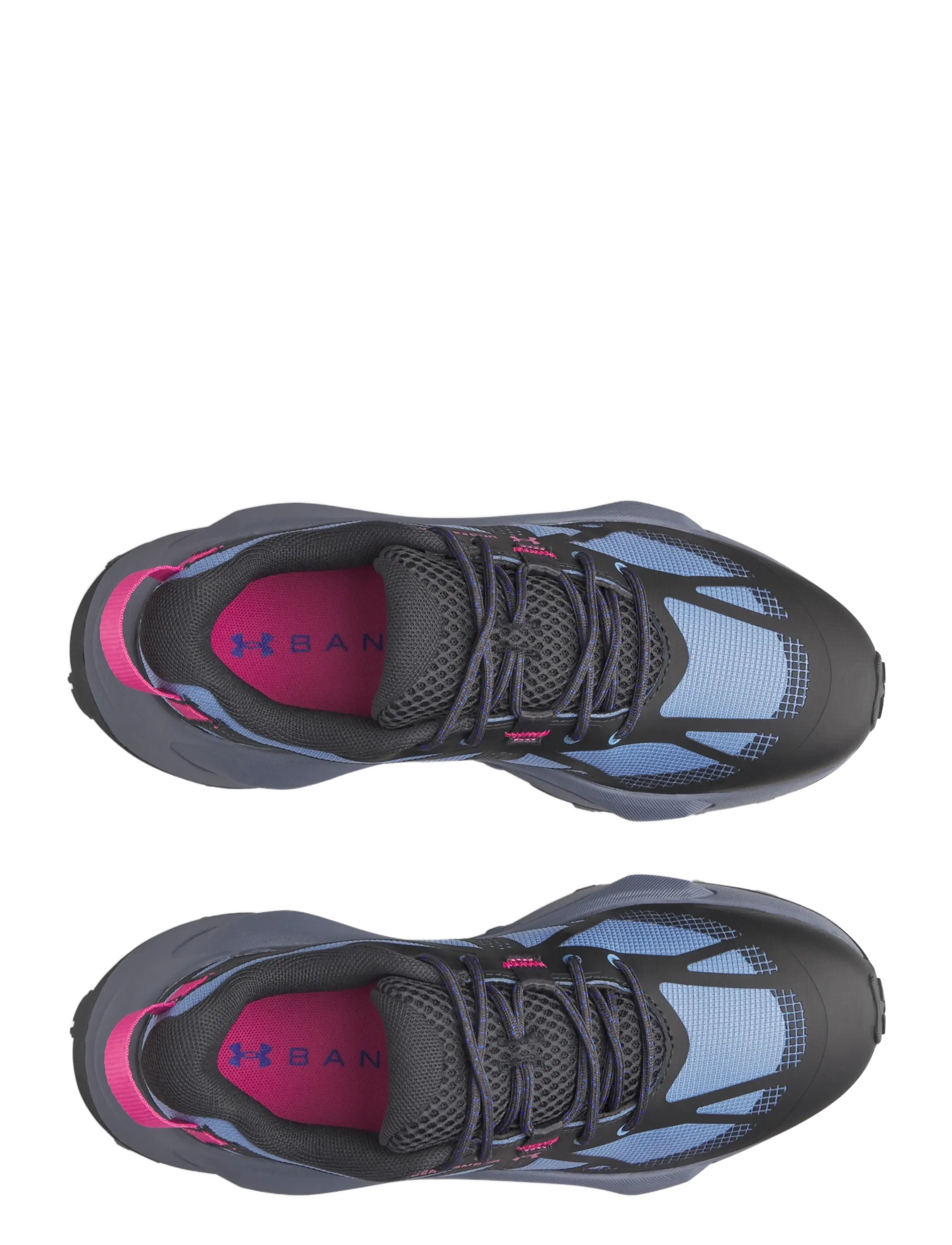 Under Armour - W Charged Bandit TR 4 - matka- ja kõndimisjalatsid - blue float - 3