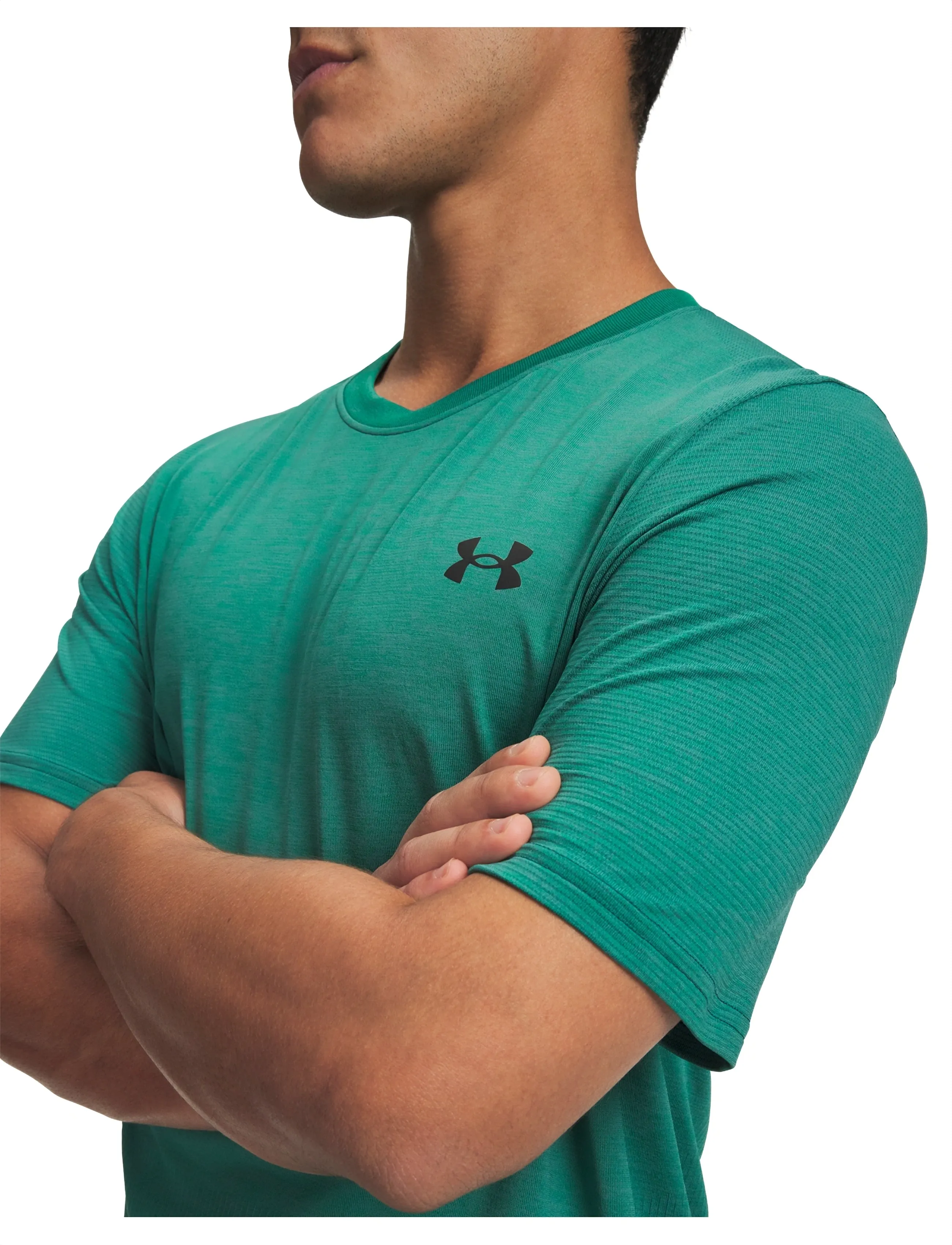 Under Armour - UA Vanish Elite Seamless SS - t-shirts - rack green - 4