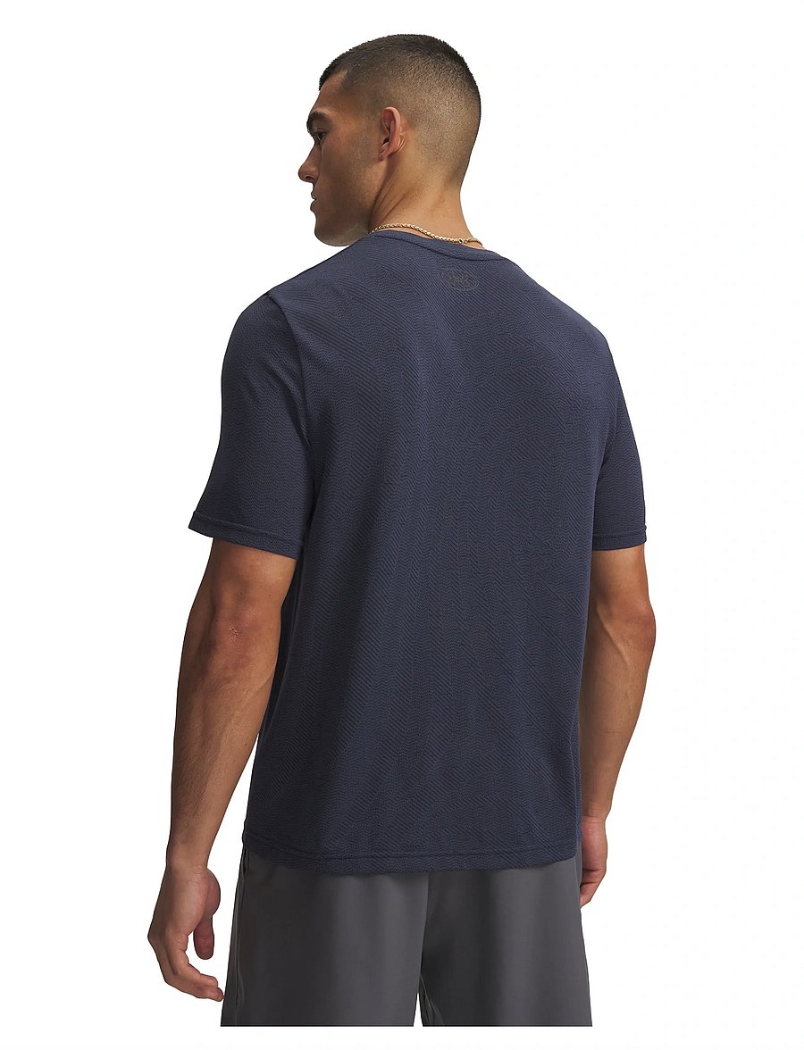 Under Armour - Vanish Seamless Novelty SS - t-shirts - downpour gray - 3