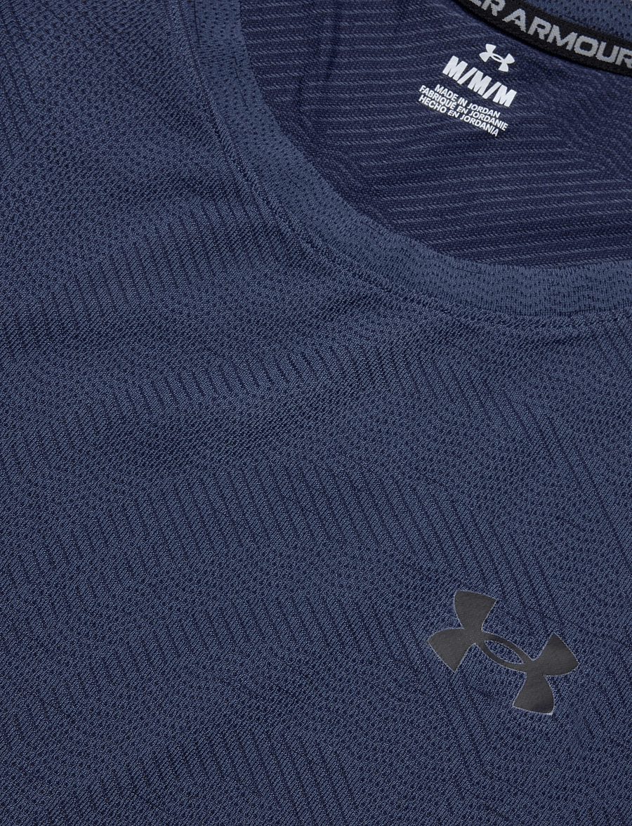 Under Armour - Vanish Seamless Novelty SS - t-shirts - downpour gray - 5