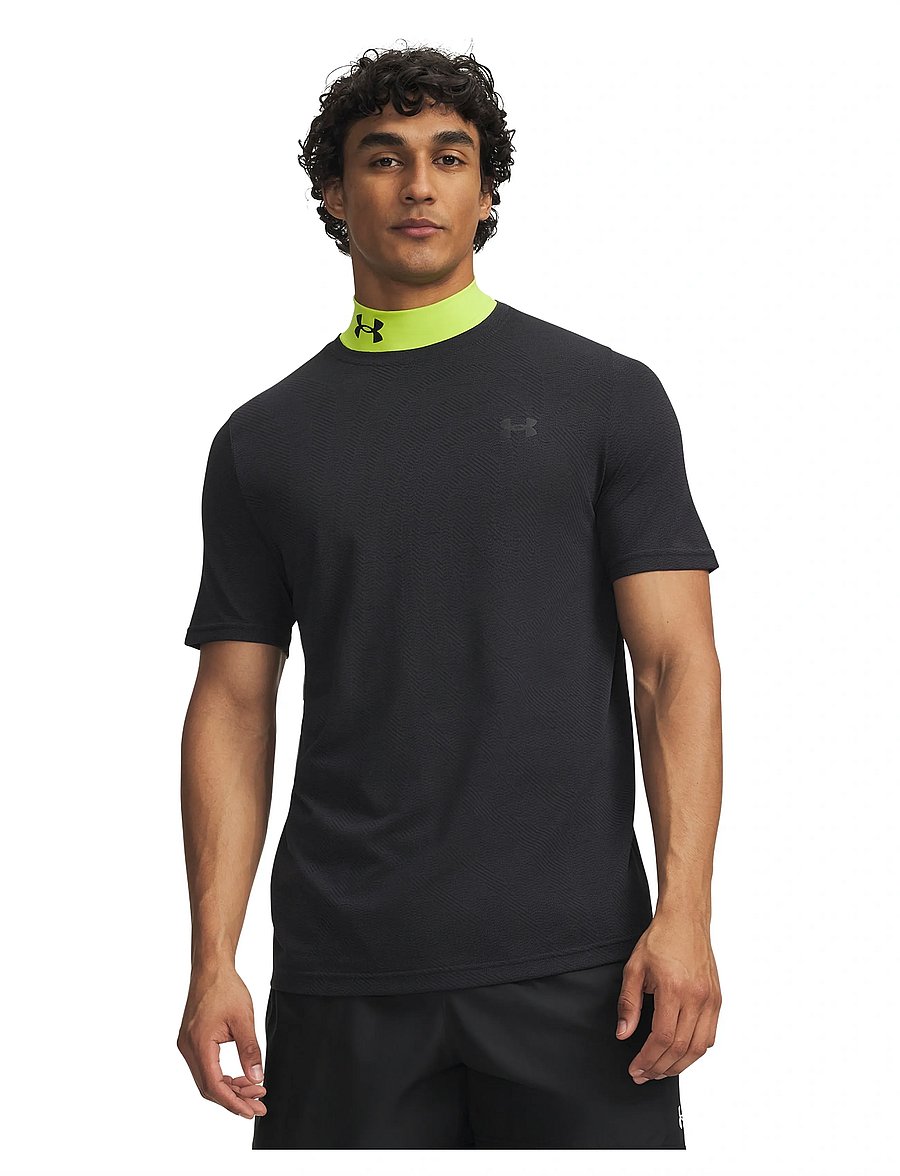 Under Armour - Vanish Seamless Novelty SS - t-shirts - ultimate black - 0