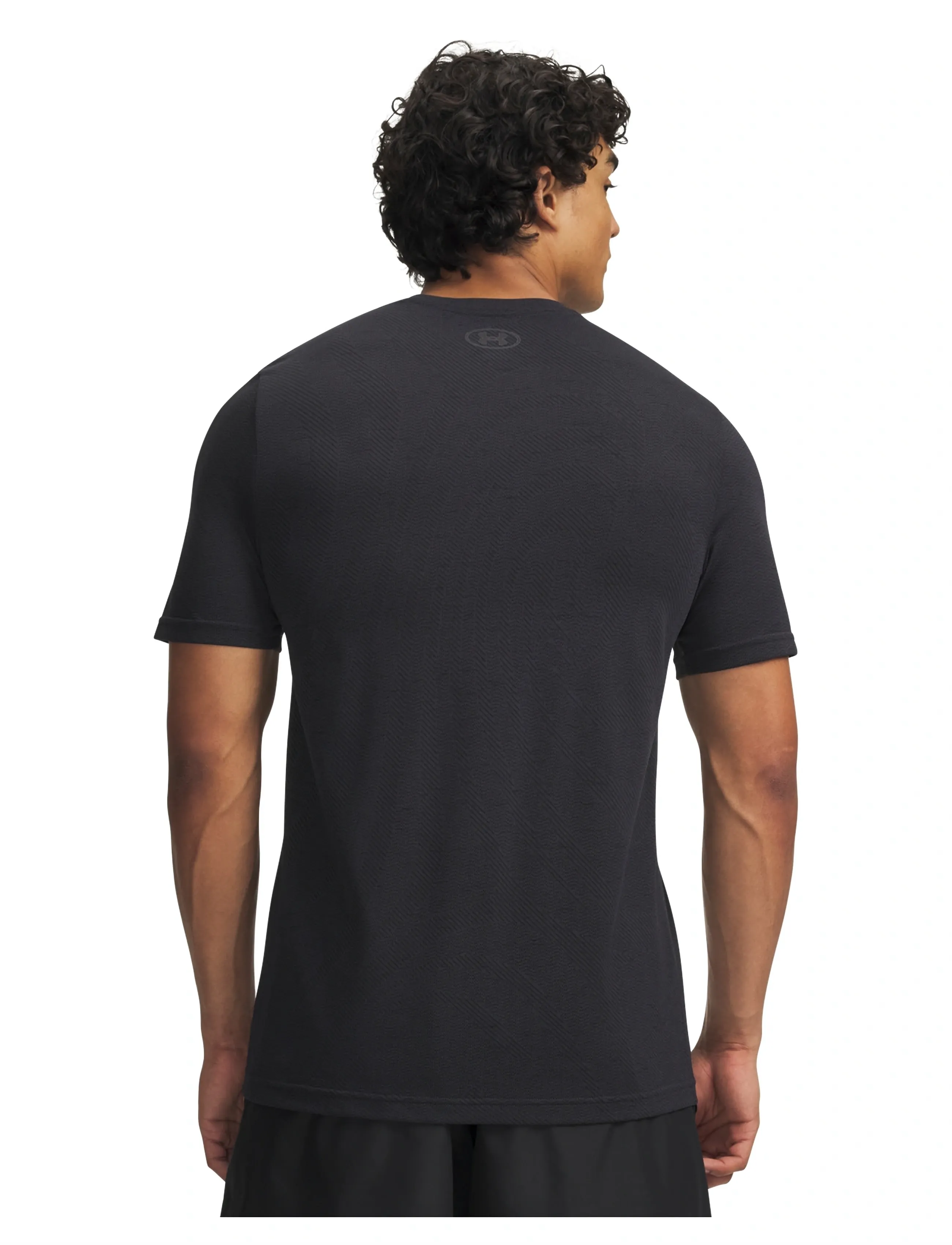 Under Armour - Vanish Seamless Novelty SS - t-shirts - ultimate black - 3