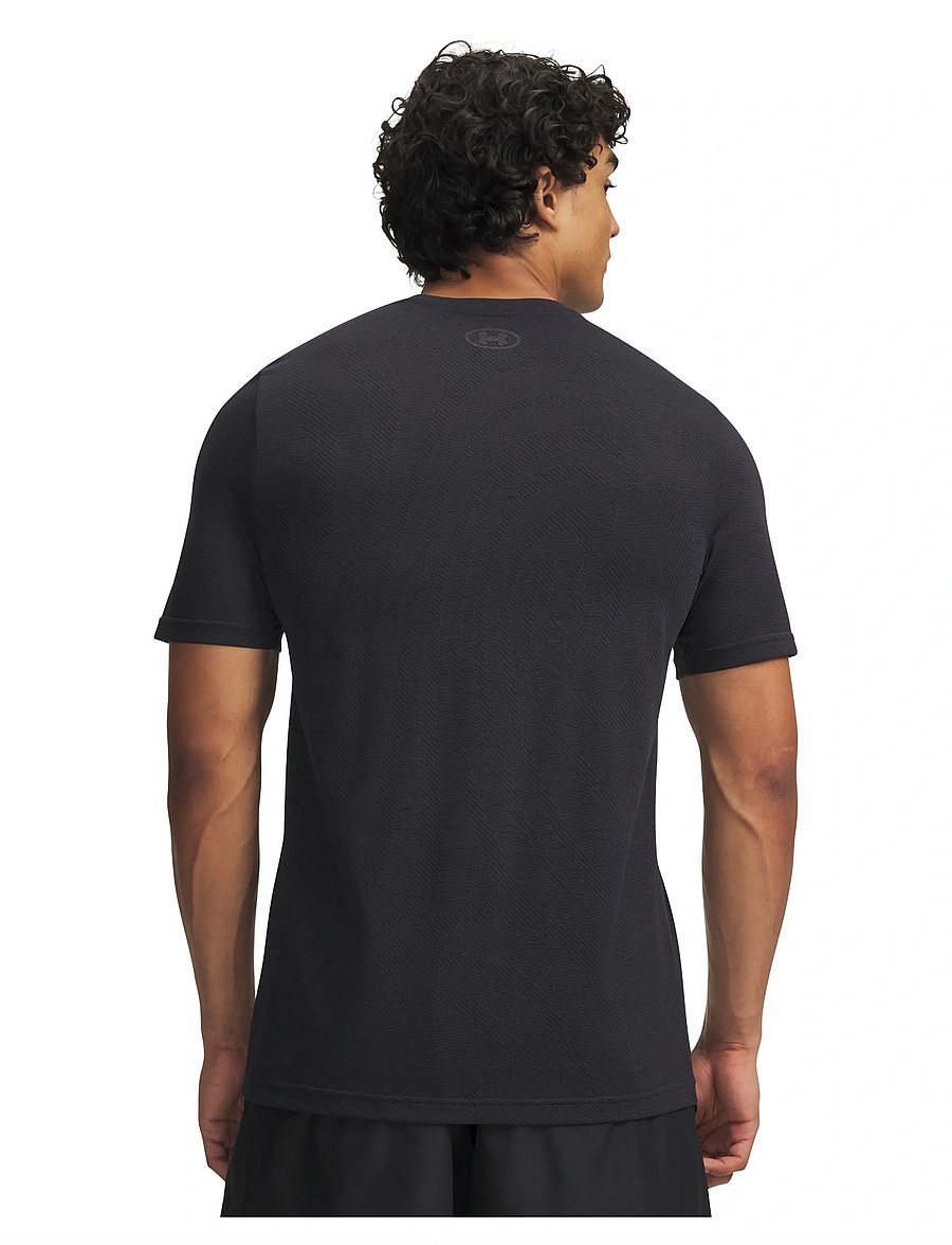 Under Armour - Vanish Seamless Novelty SS - t-shirts - ultimate black - 3