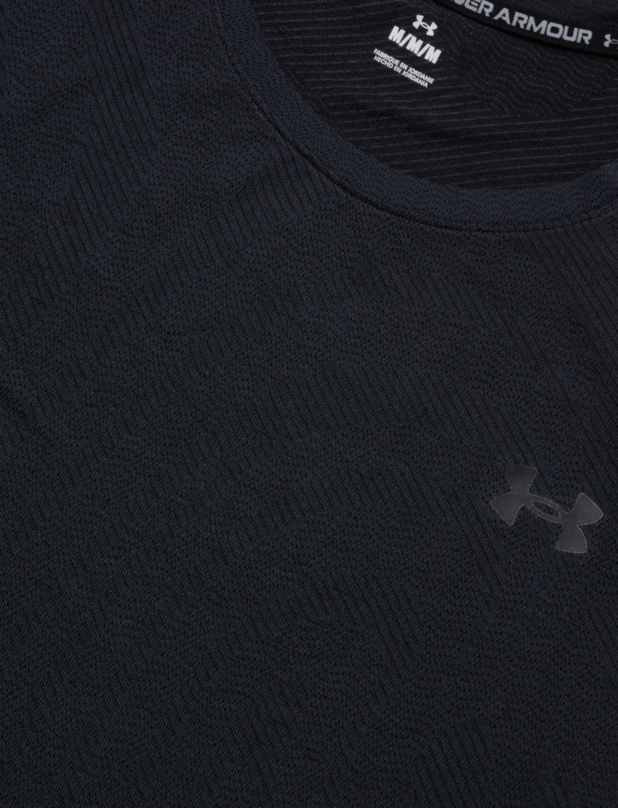Under Armour - Vanish Seamless Novelty SS - t-shirts - ultimate black - 5