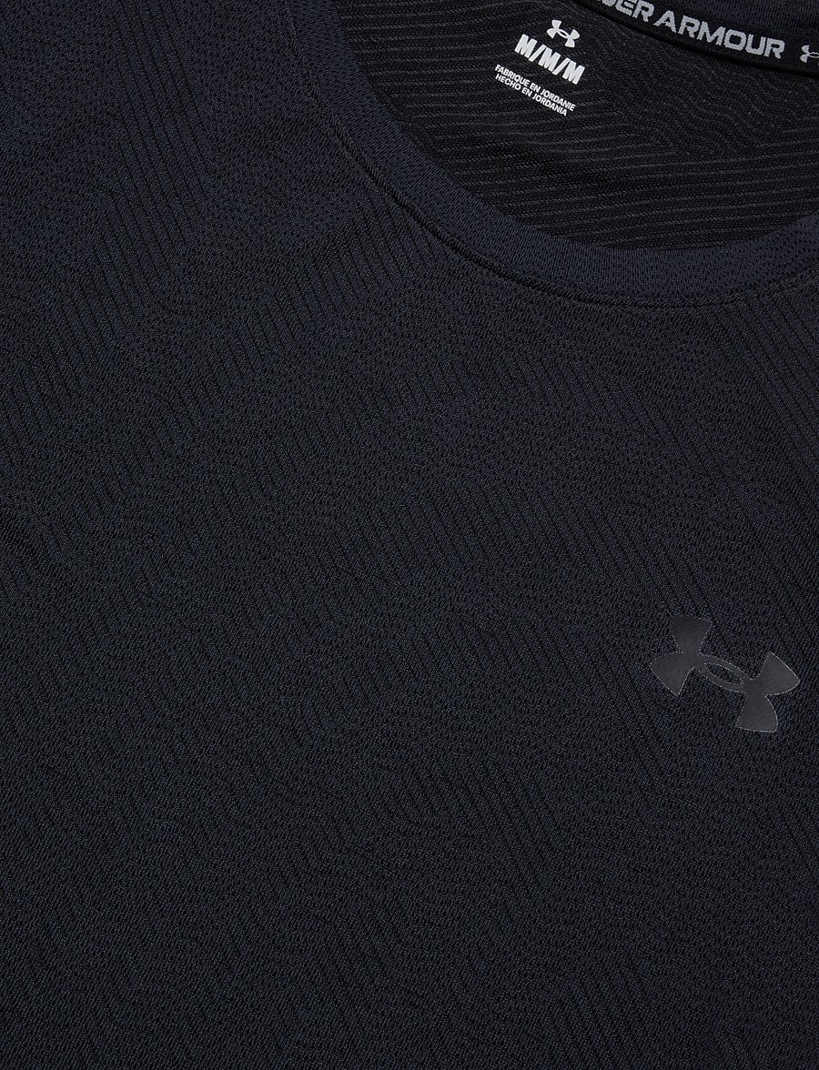Under Armour - Vanish Seamless Novelty SS - t-shirts - ultimate black - 5