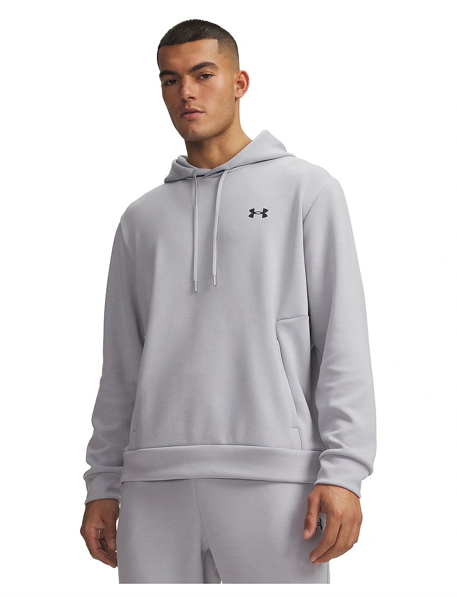 Under Armour - Flex Fleece Hoodie - hættetrøjer - mod gray - 0