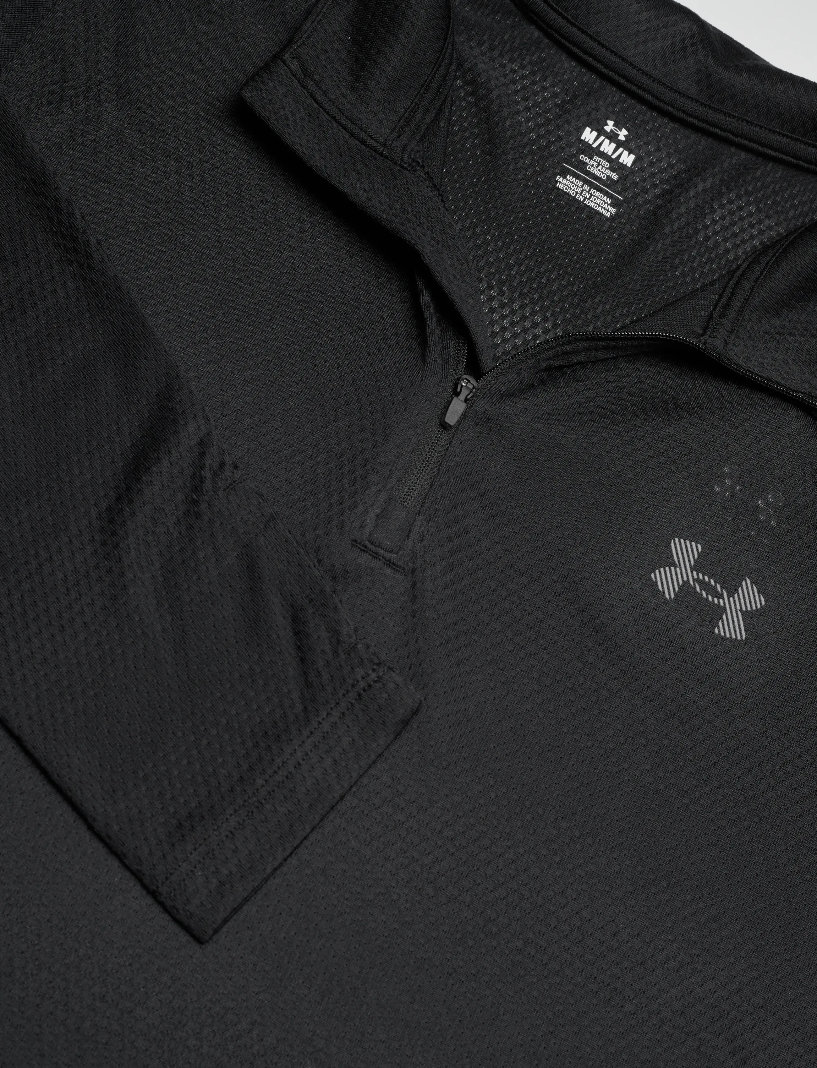 Under Armour - UA Velociti 1/4 Zip - fleece & mellanlager - black - 5