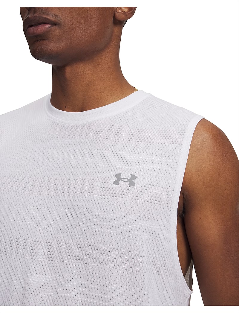 Under Armour - UA Velociti Tank - tank tops - white - 4