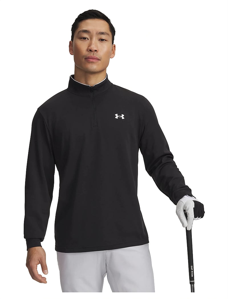 Under Armour - UA MatchPlay 1/4 Zip - Överdelar - black - 0