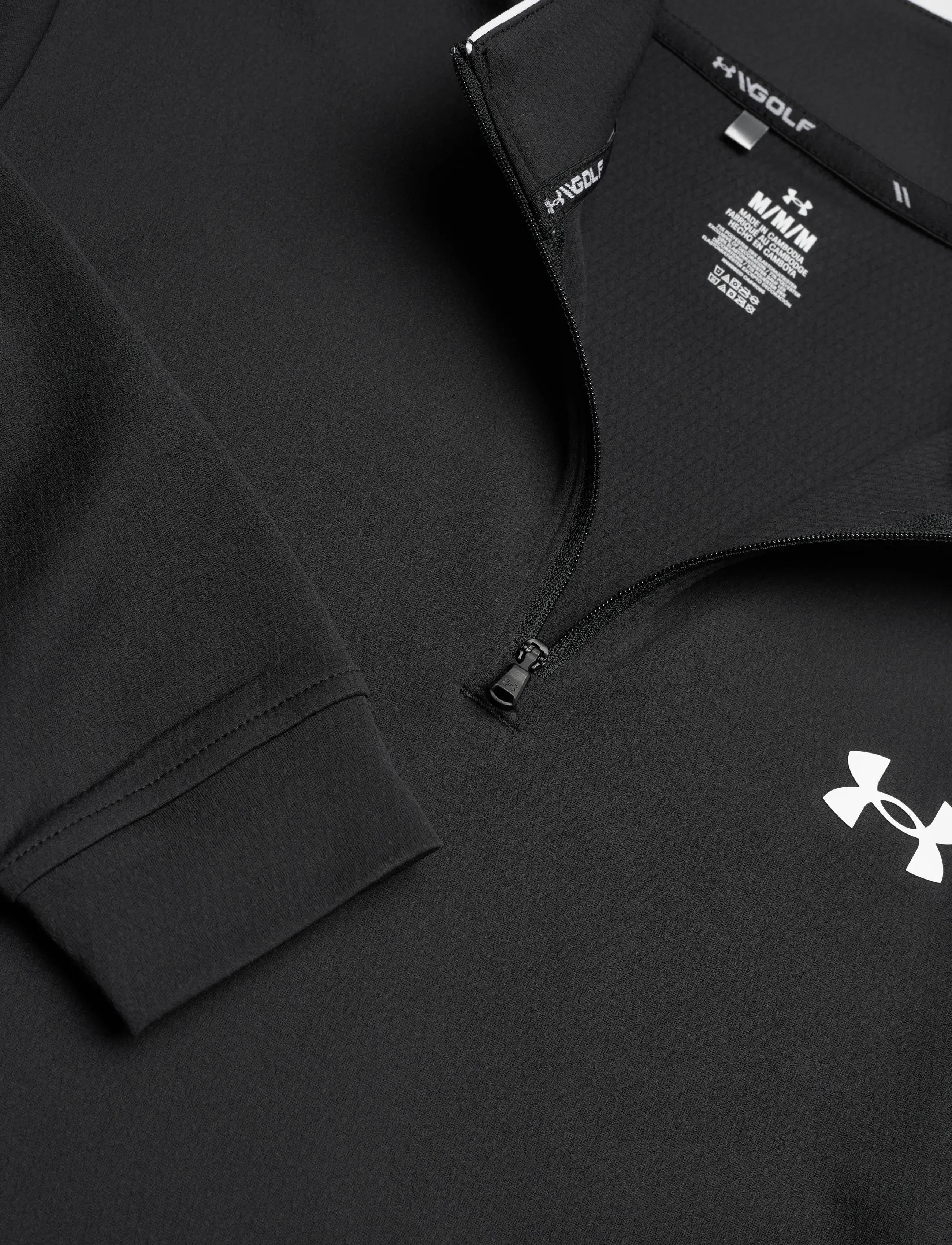 Under Armour - UA MatchPlay 1/4 Zip - fleece & mellanlager - black - 5