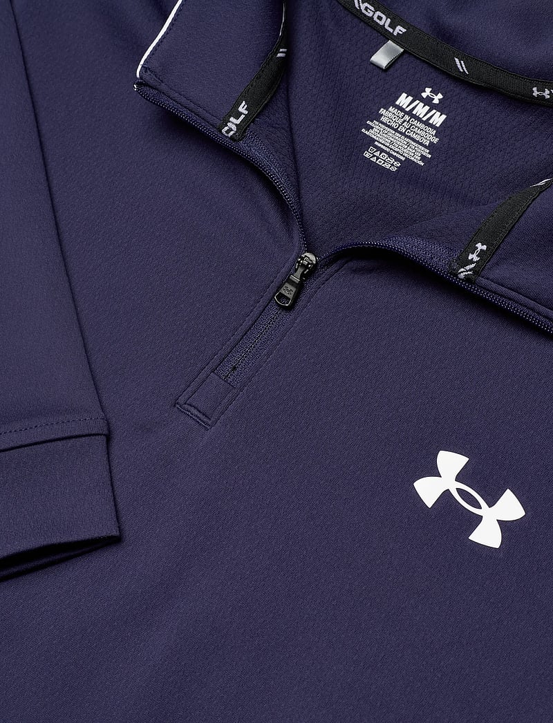 Under Armour - UA MatchPlay 1/4 Zip - fleece & mellanlager - midnight navy - 5
