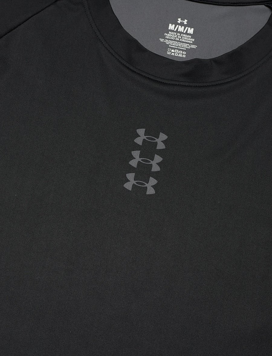 Under Armour - UA Hoops SS Shooting Shirt - t-shirts - black - 5