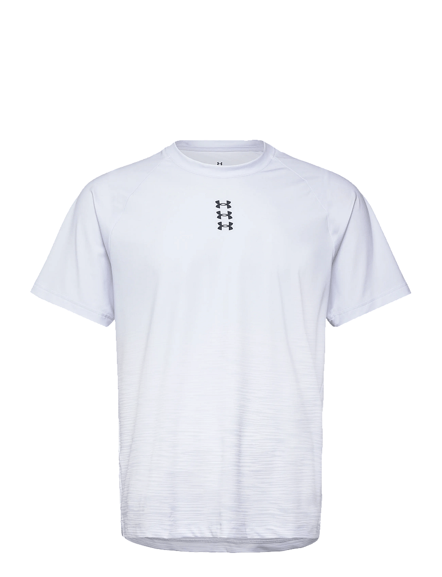 Under Armour - UA Hoops SS Shooting Shirt - t-shirts - halo gray - 1