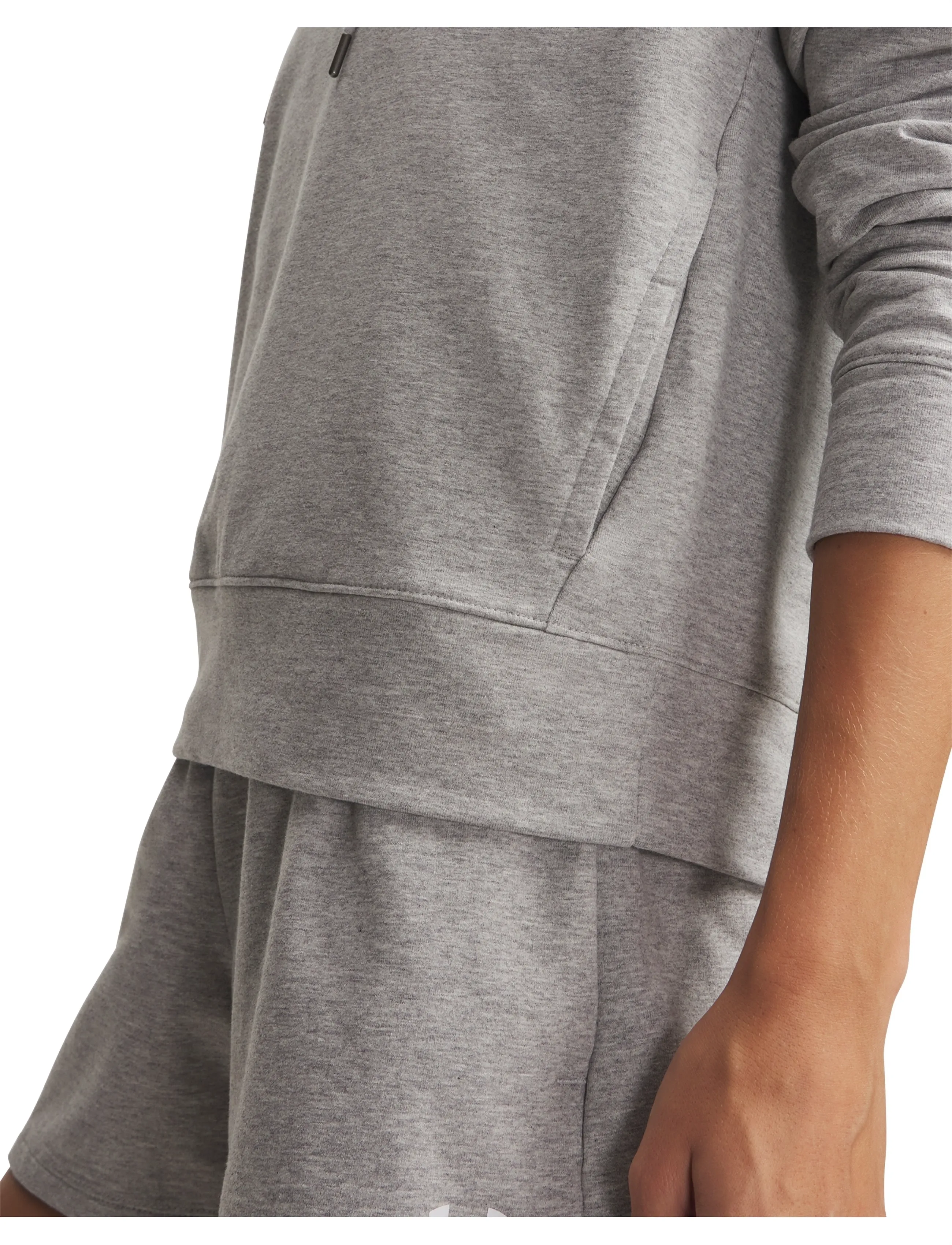 Under Armour - Sport Terry Hoodie - black medium heather - 4