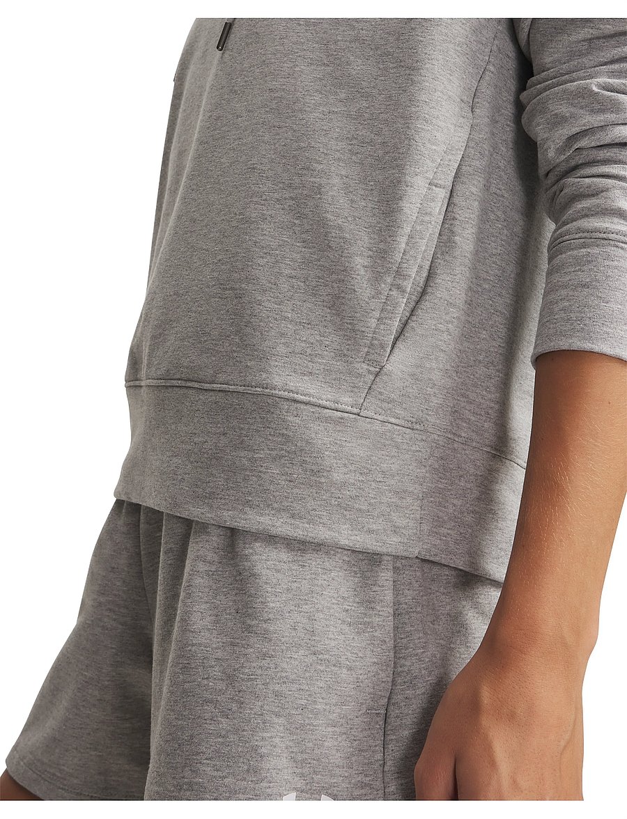 Under Armour - Sport Terry Hoodie - kapuutsiga dressipluusid - black medium heather - 4