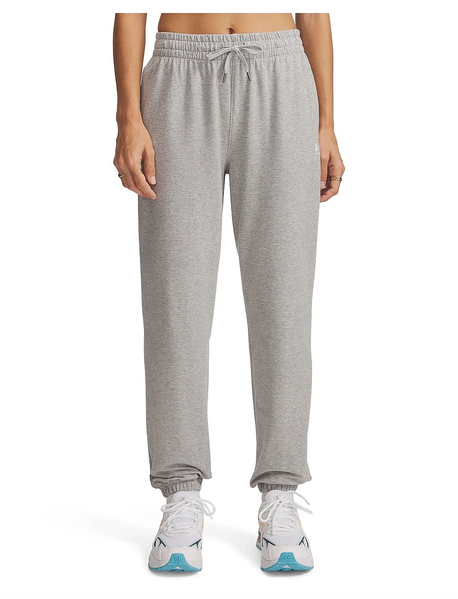 Under Armour - Sport Terry Jogger - träningsbyxor - black medium heather - 0