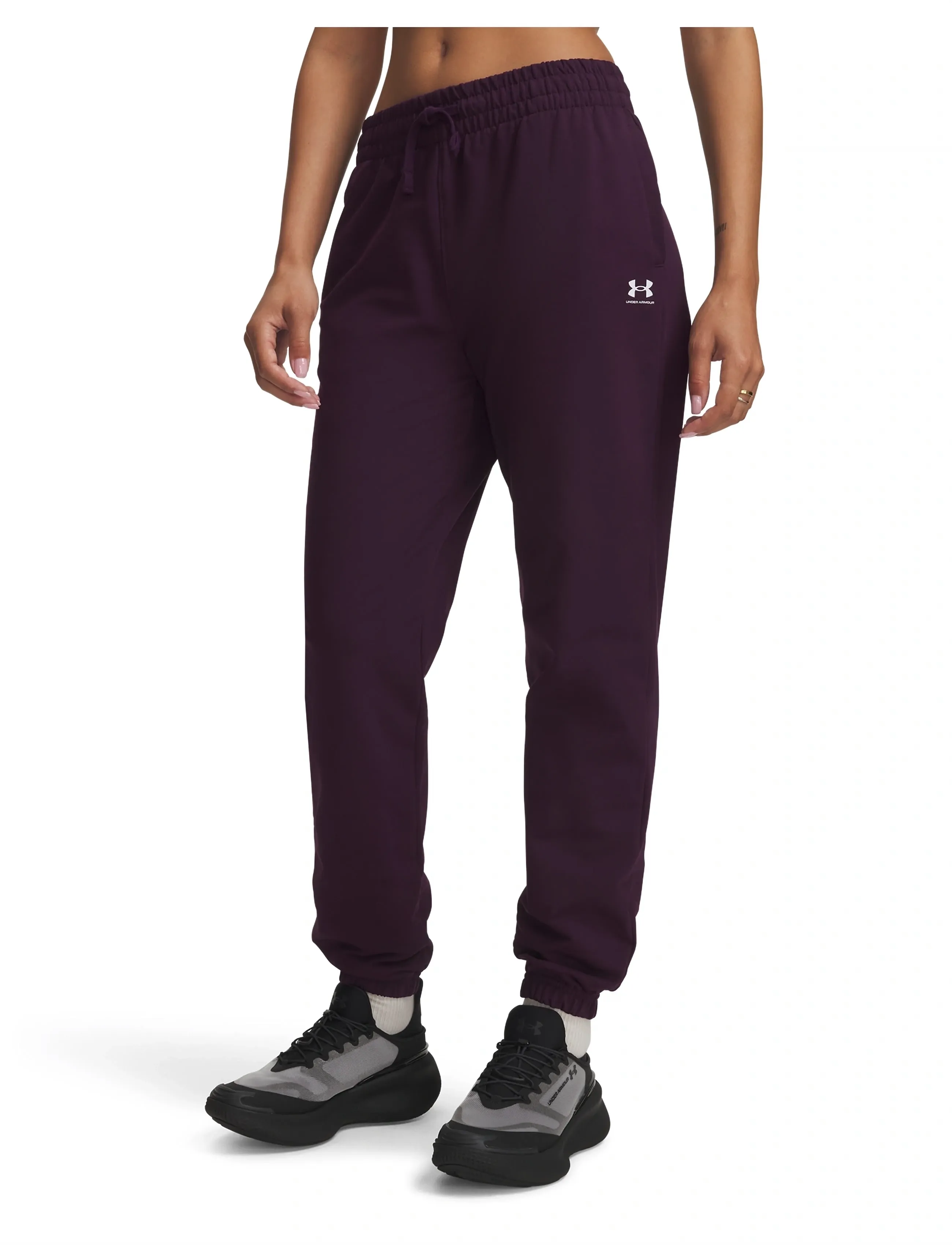 Under Armour - Sport Terry Jogger - trainingshosen - purple echo - 0