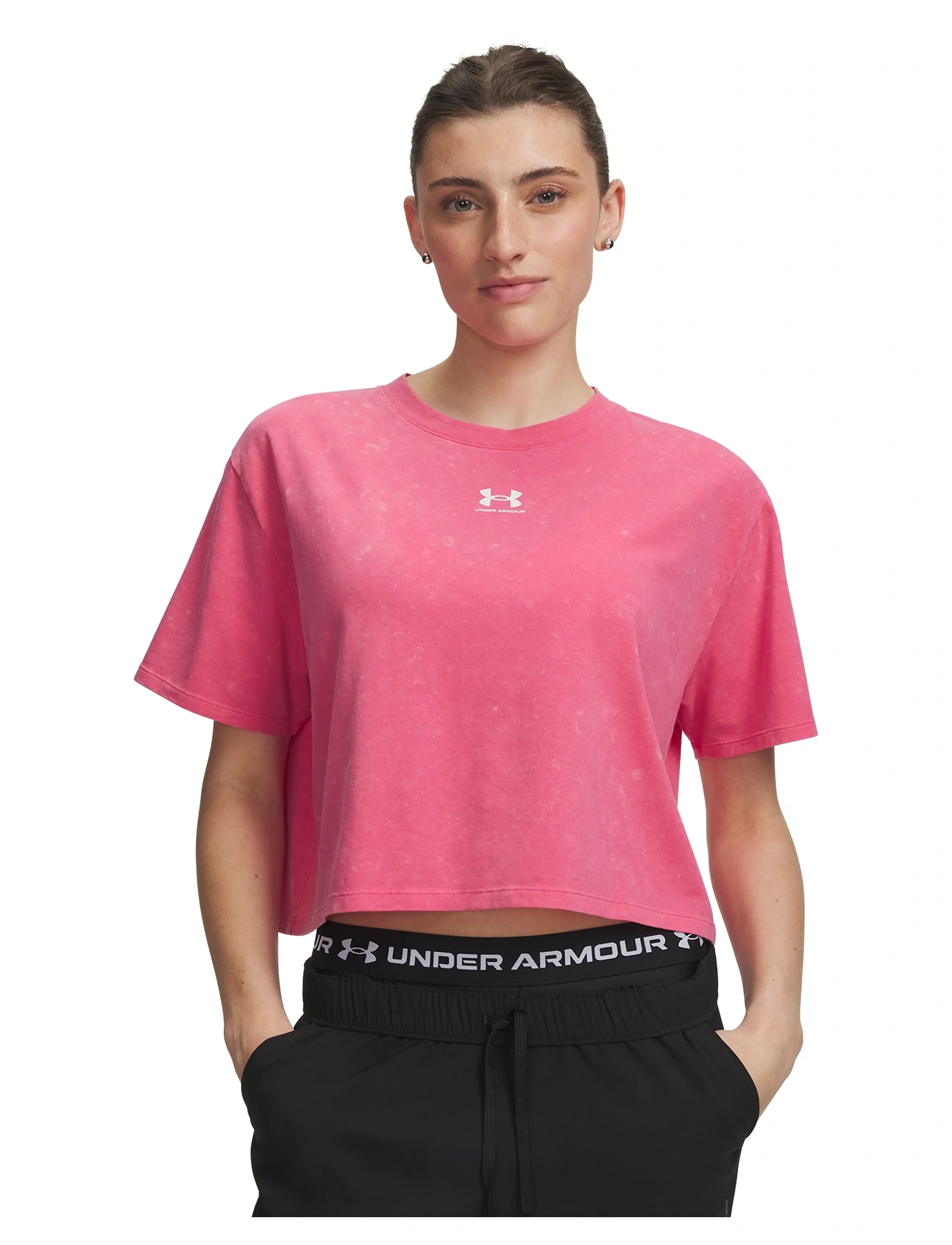 Ua Rival Boxy Tee Wash