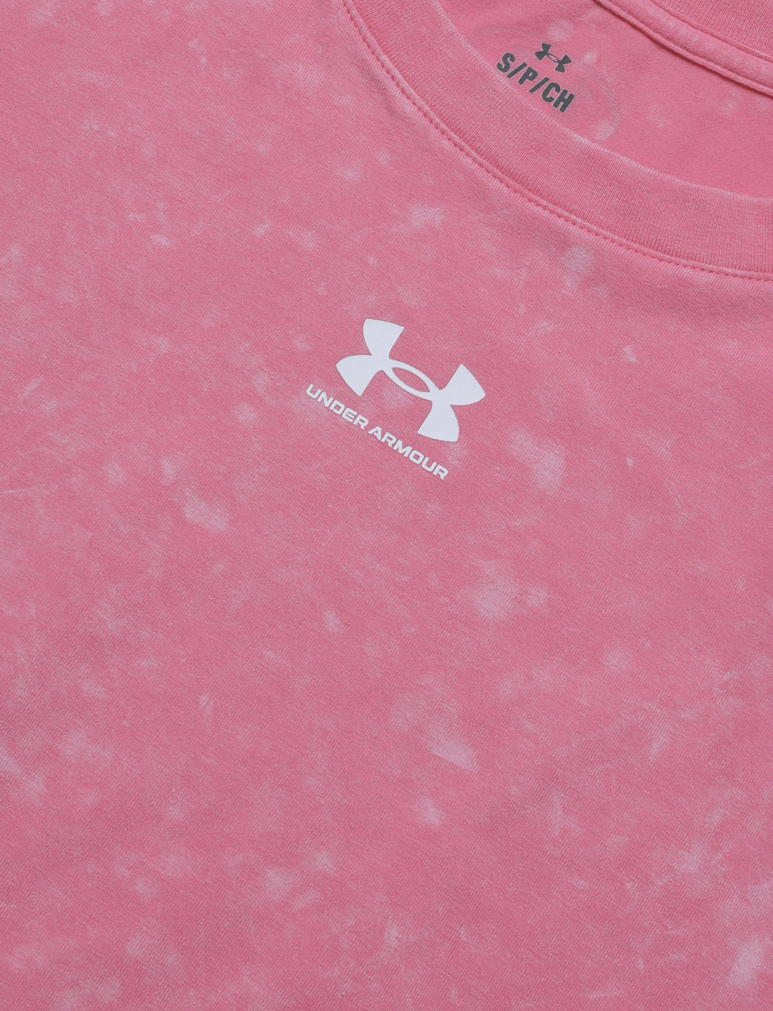 Under Armour - UA Rival Boxy Tee Wash - super pink - 5