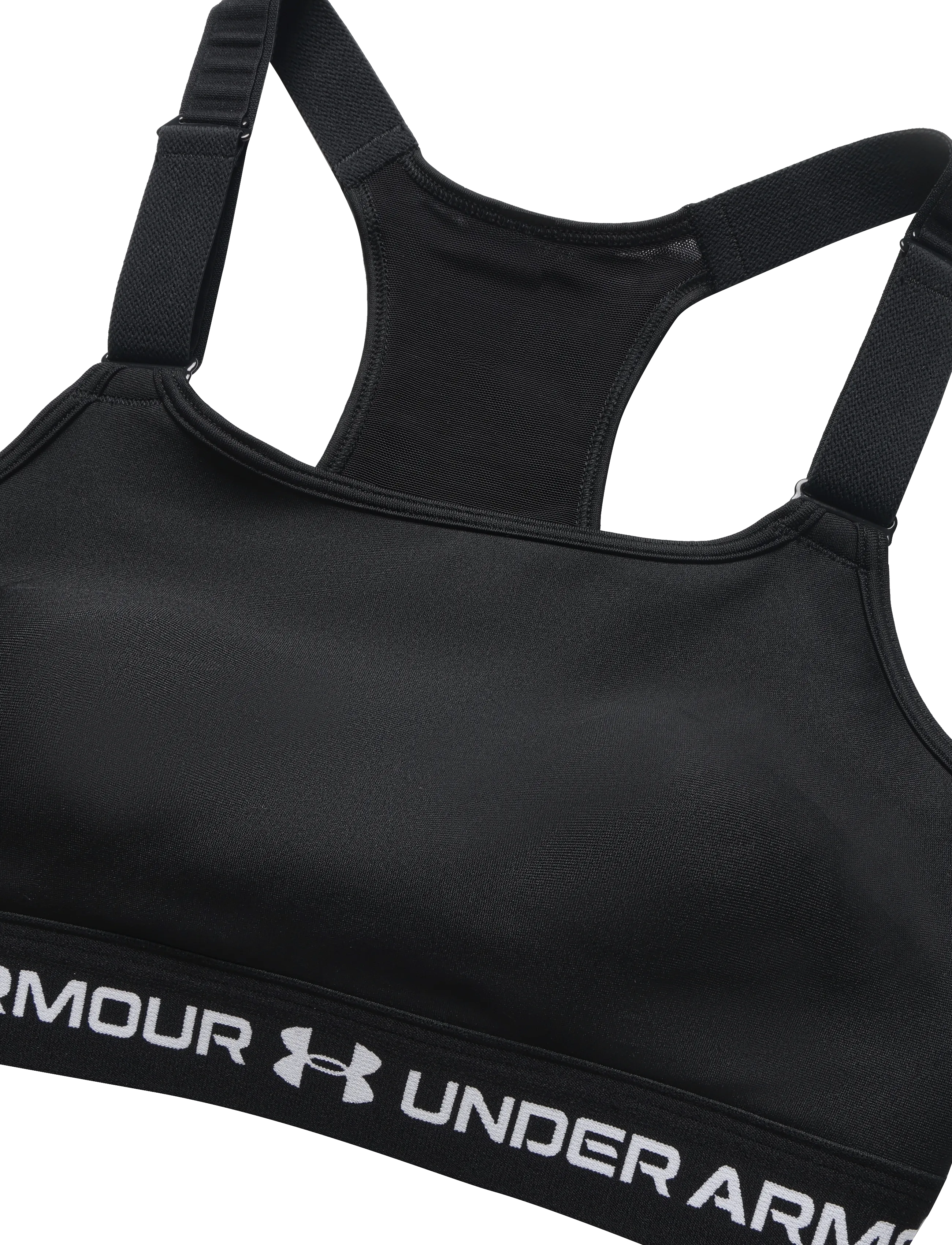 Under Armour - HeatGear High - sports-bh'er - black - 2