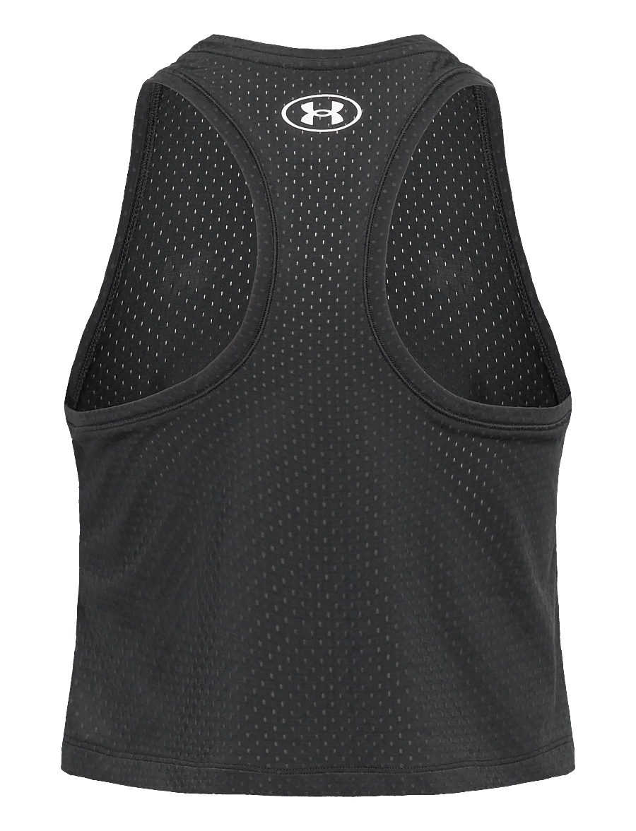 Under Armour - Tech Sport Mesh Crop Tank - crop tops - black - 2