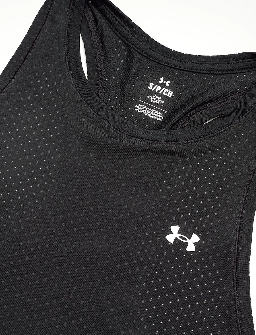 Under Armour - Tech Sport Mesh Crop Tank - crop tops - black - 5