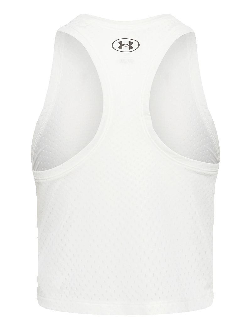 Under Armour - Tech Sport Mesh Crop Tank - nabapluusid - white - 1