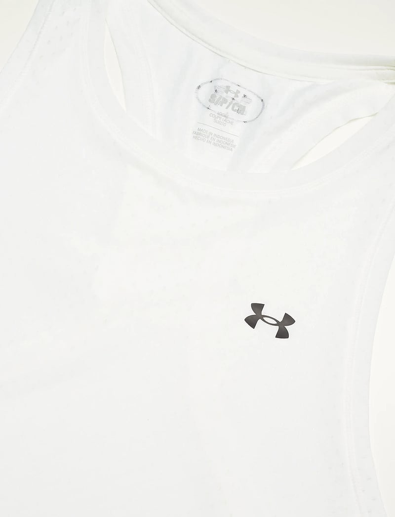 Under Armour - Tech Sport Mesh Crop Tank - nabapluusid - white - 2