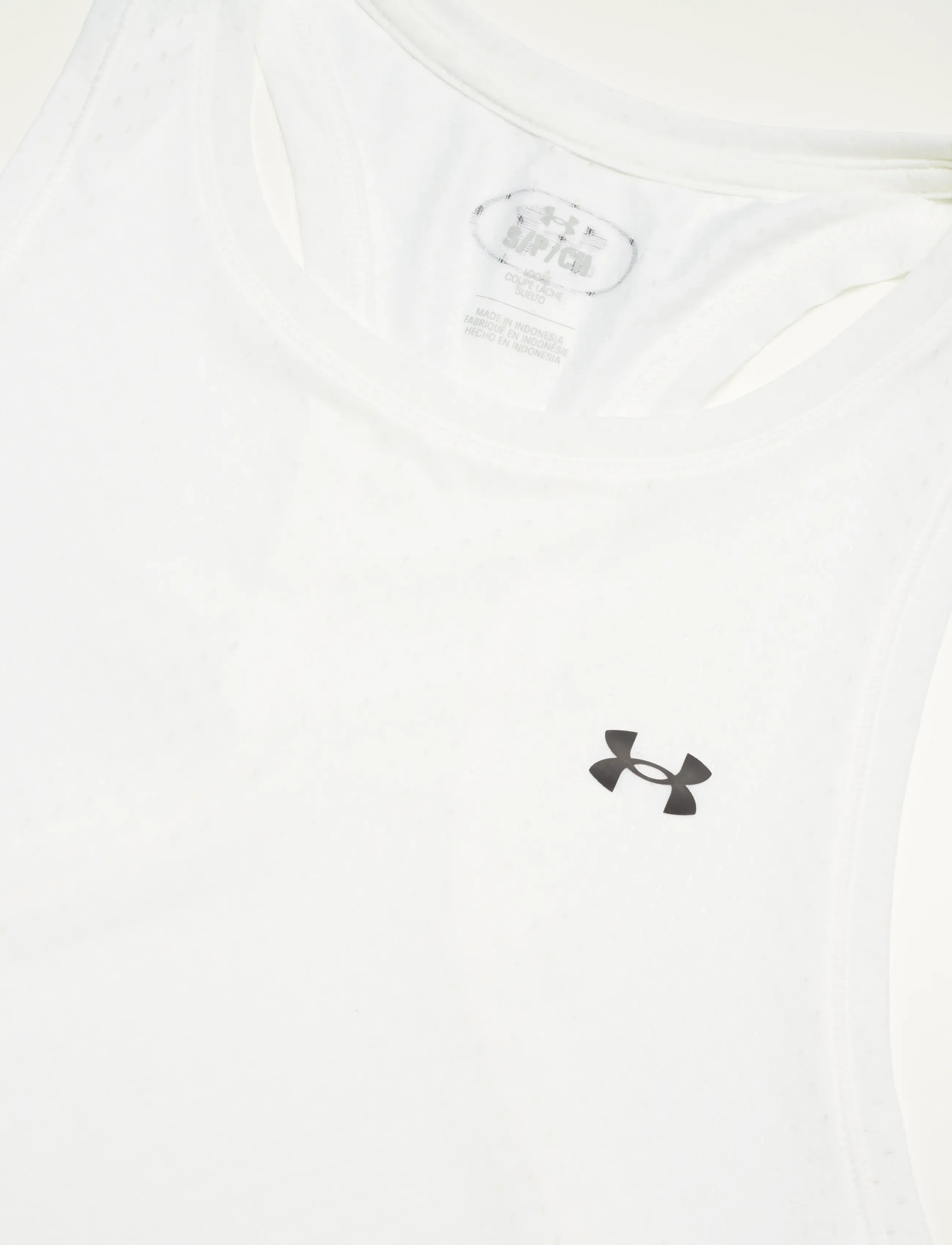 Under Armour - Tech Sport Mesh Crop Tank - crop tops - white - 2