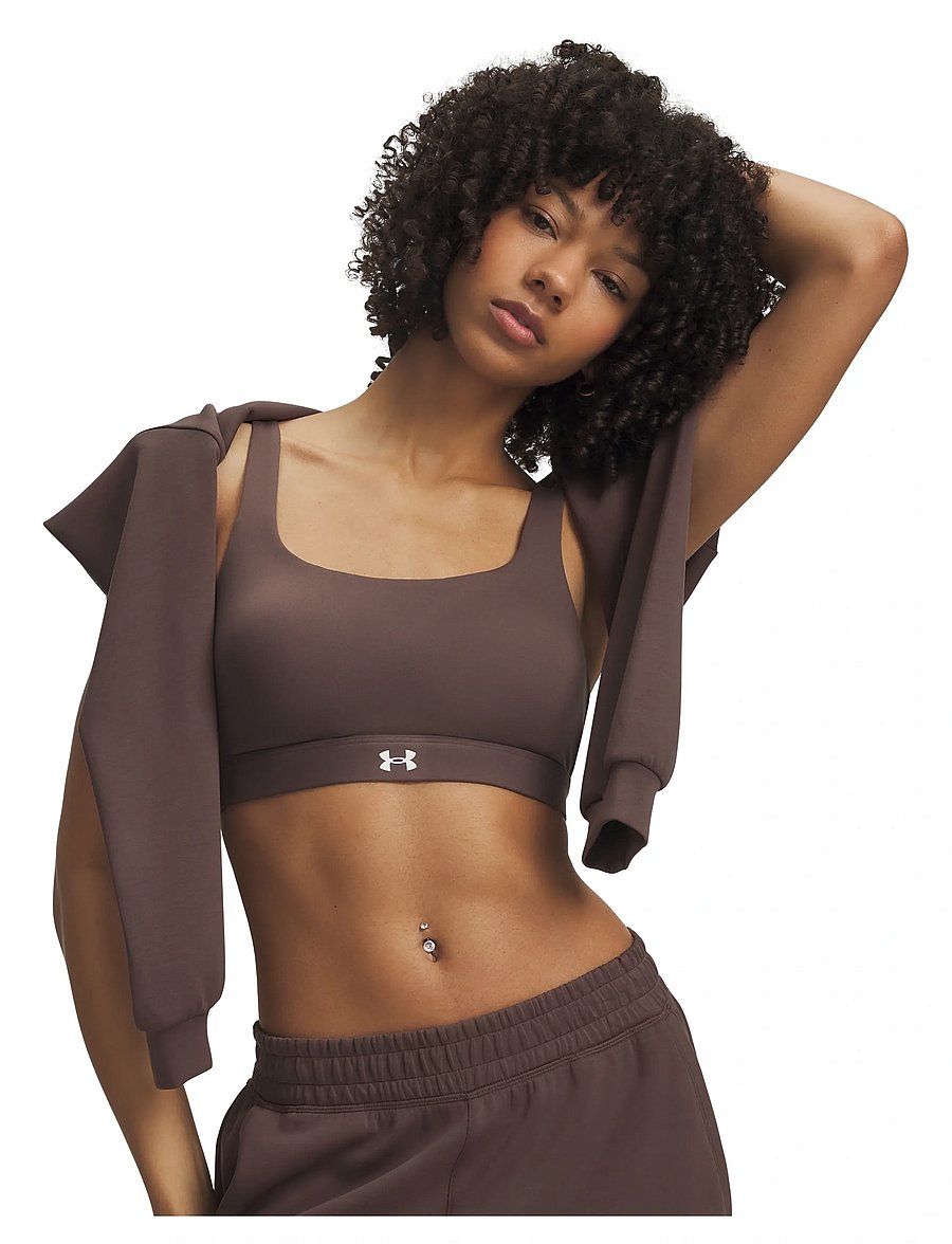 Under Armour - UA Motion High Bra - spordi-rinnahoidjad - peppercorn - 0