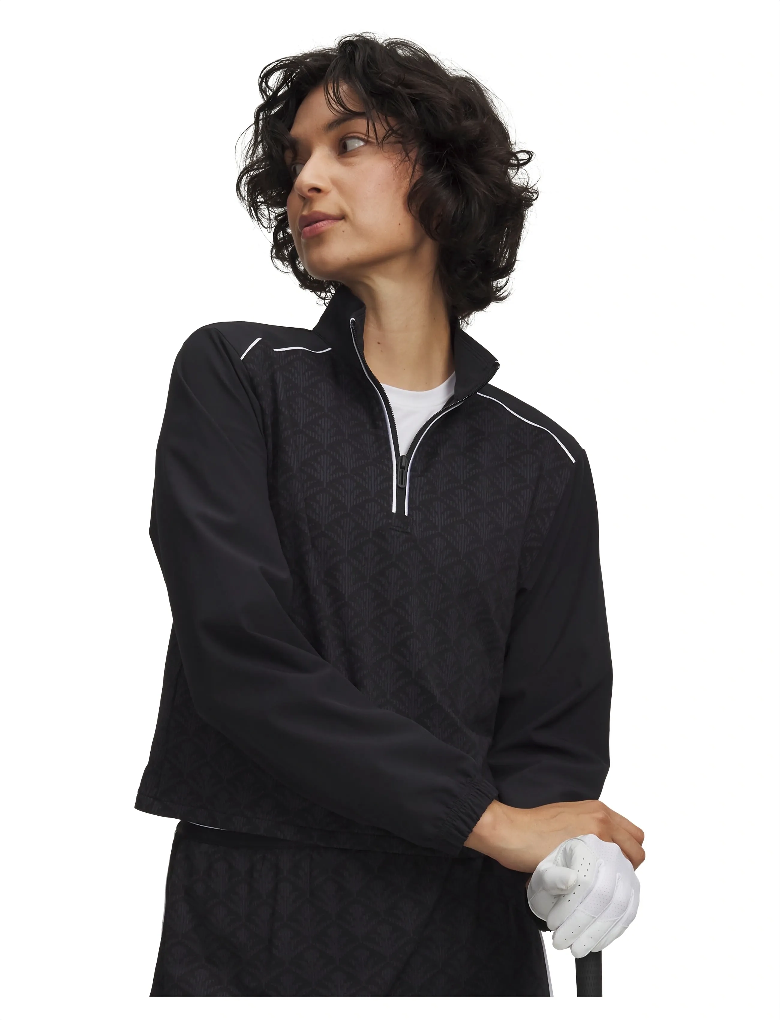 Under Armour UA Drive 1/2 Zip - T-shirts & Toppar - BLACK / black