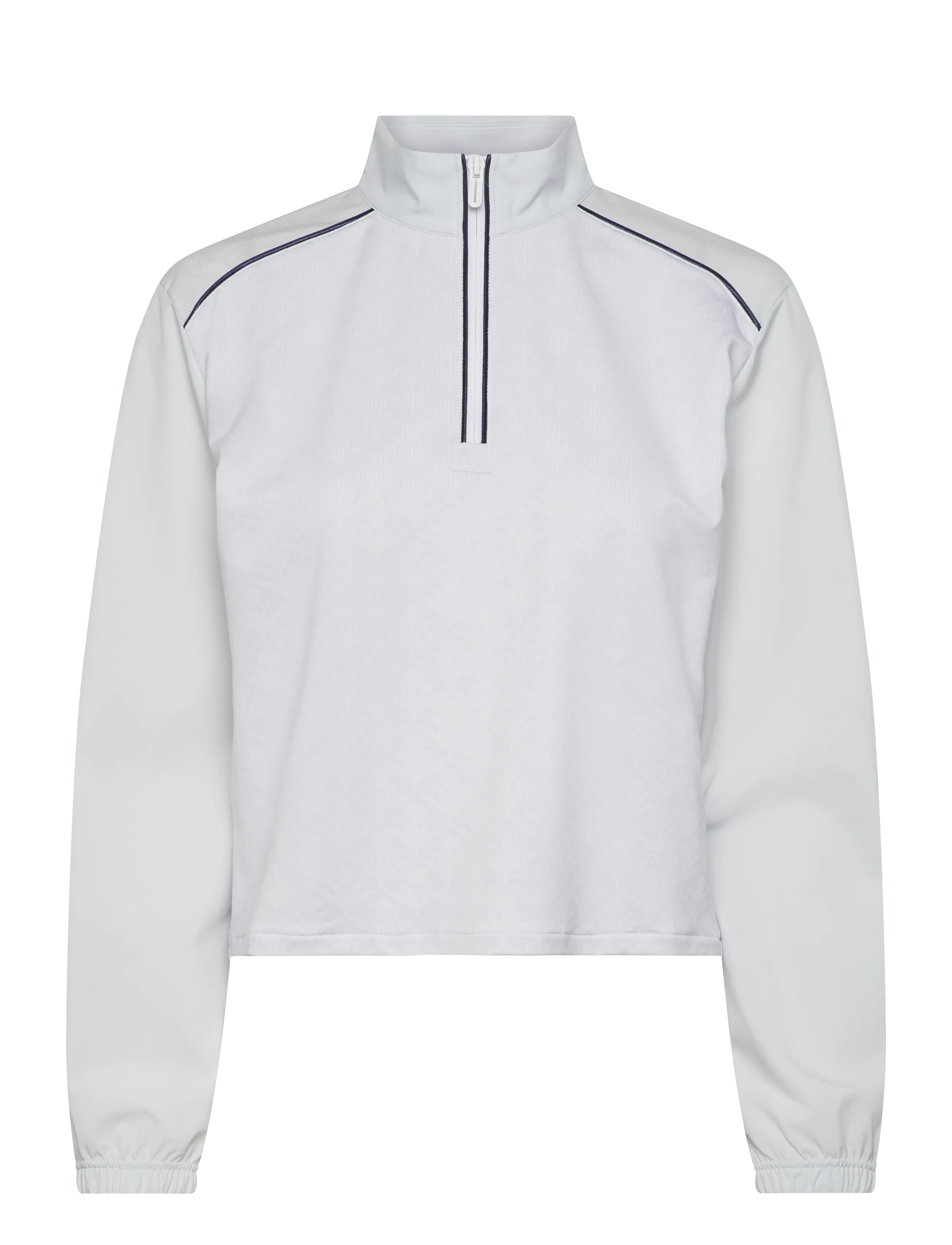 Under Armour UA Drive 1/2 Zip - Golf - WHITE / white