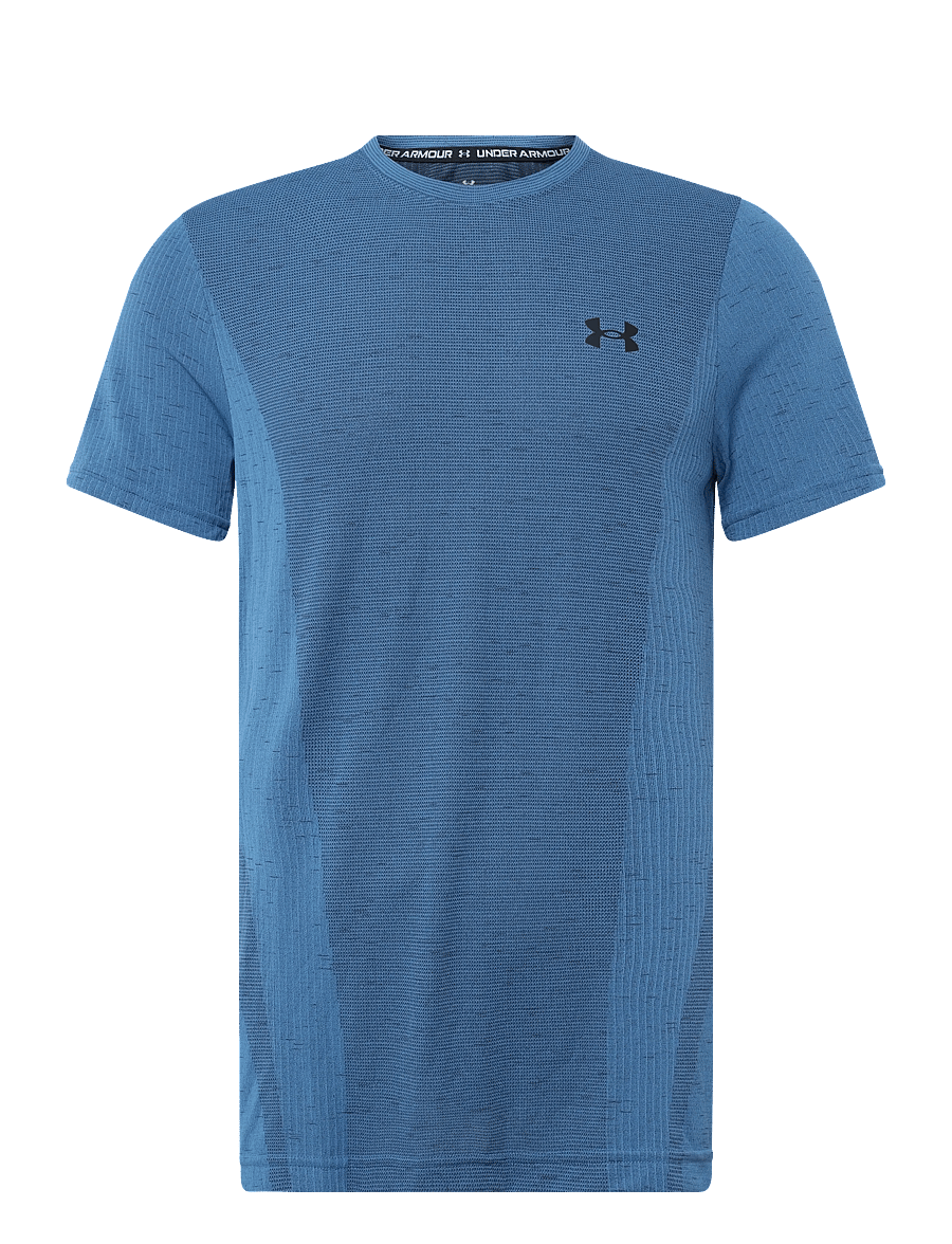 Under Armour - Vanish Seamless SS - t-shirts - aegean blue - 0
