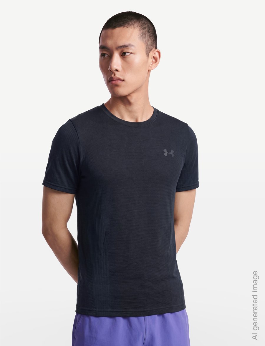 Under Armour - Vanish Seamless SS - t-shirty - black - 3