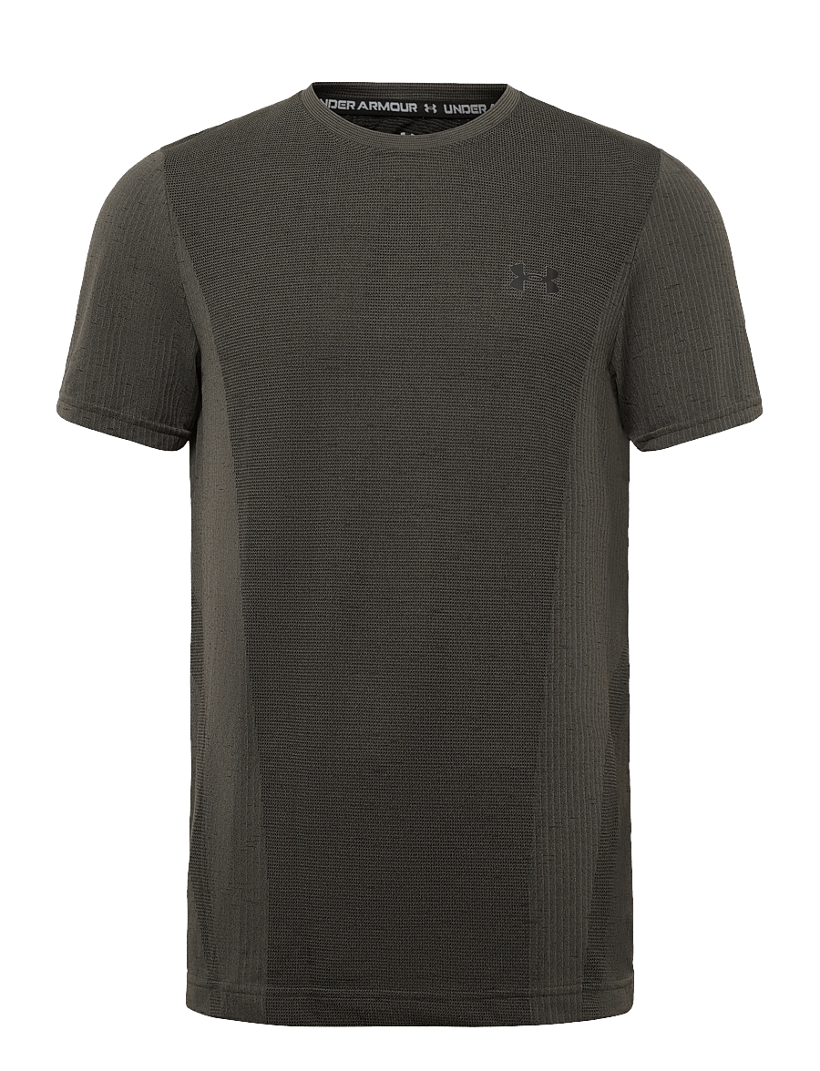 Under Armour - Vanish Seamless SS - t-shirts - marine od green - 0