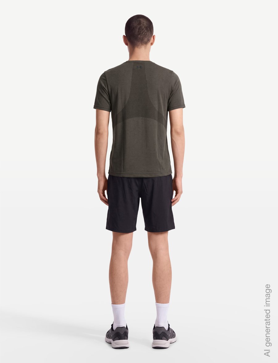 Under Armour - Vanish Seamless SS - t-shirts - marine od green - 4