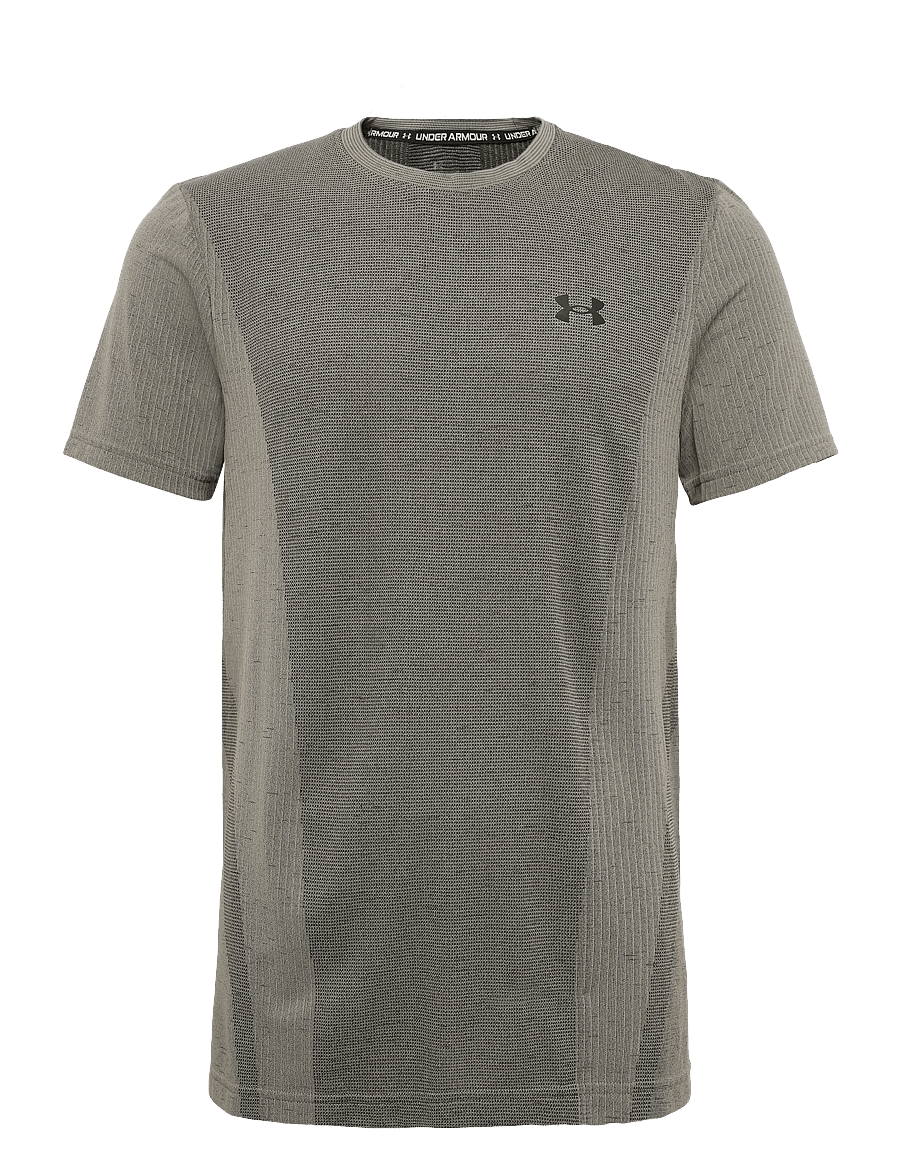 Under Armour - Vanish Seamless SS - t-shirts - timberwolf taupe - 0