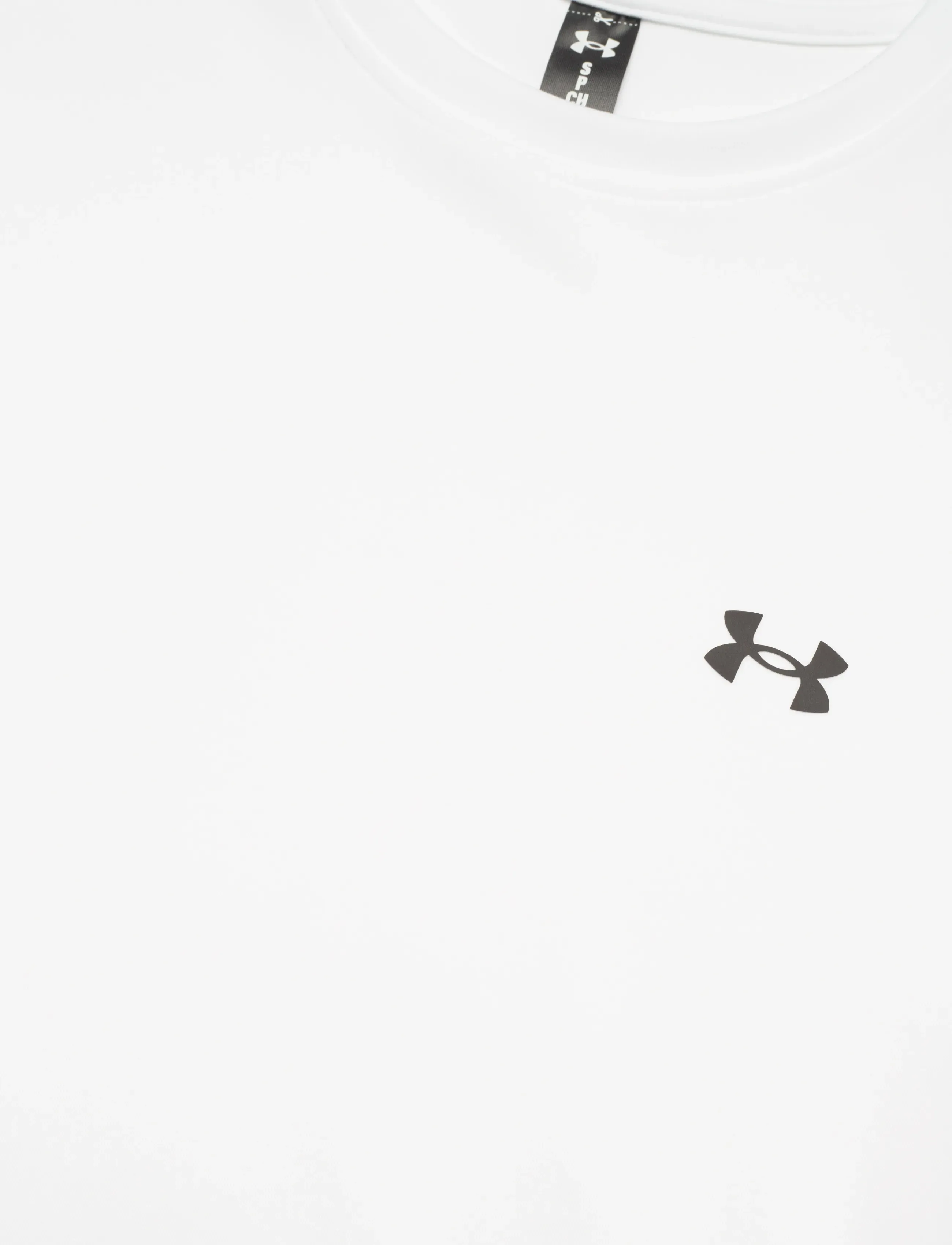 Under Armour - Motion Fitted SS EMEA - t-shirts - white - 2