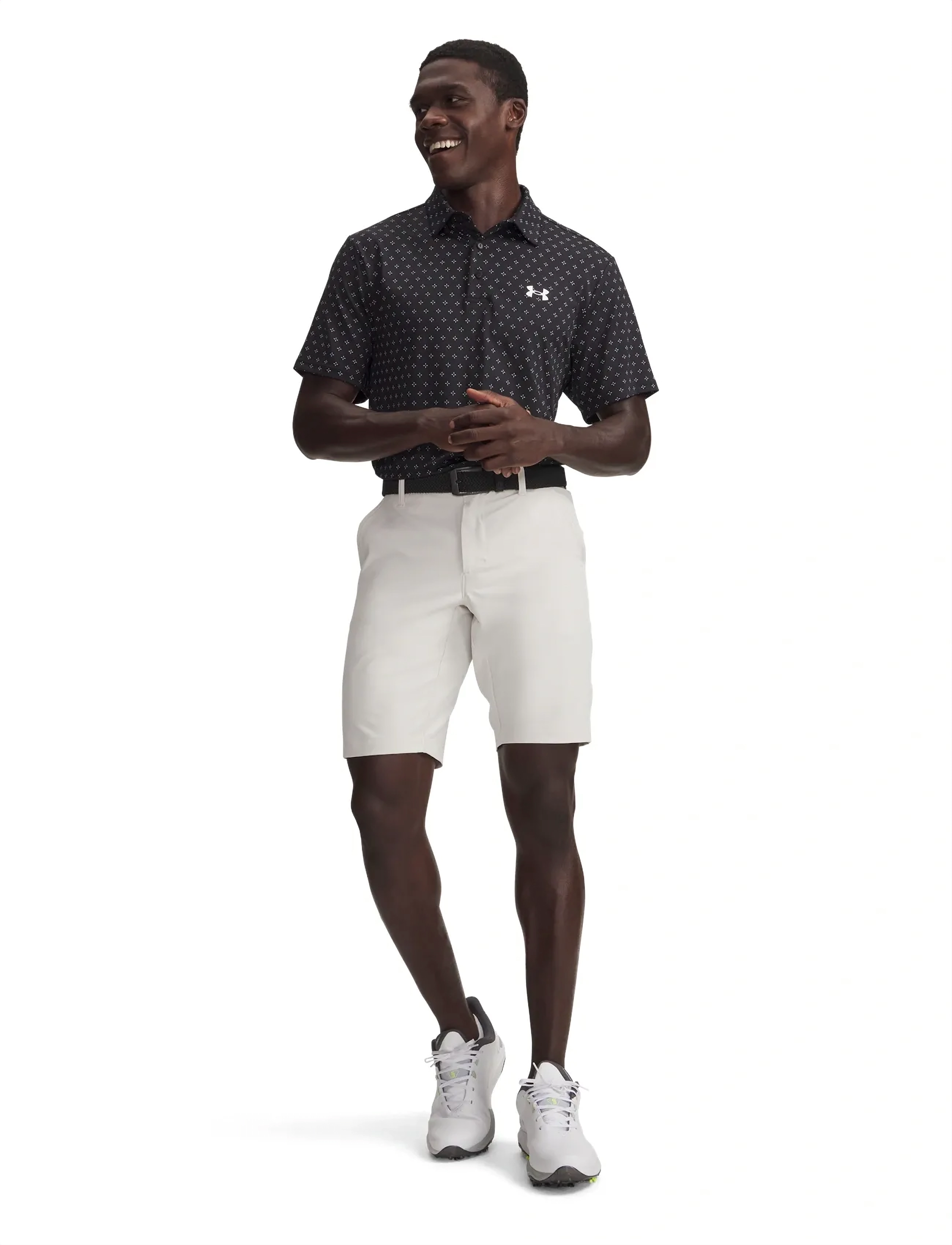 Under Armour - UA Drive Tapered Short - golf shorts - summit white - 4