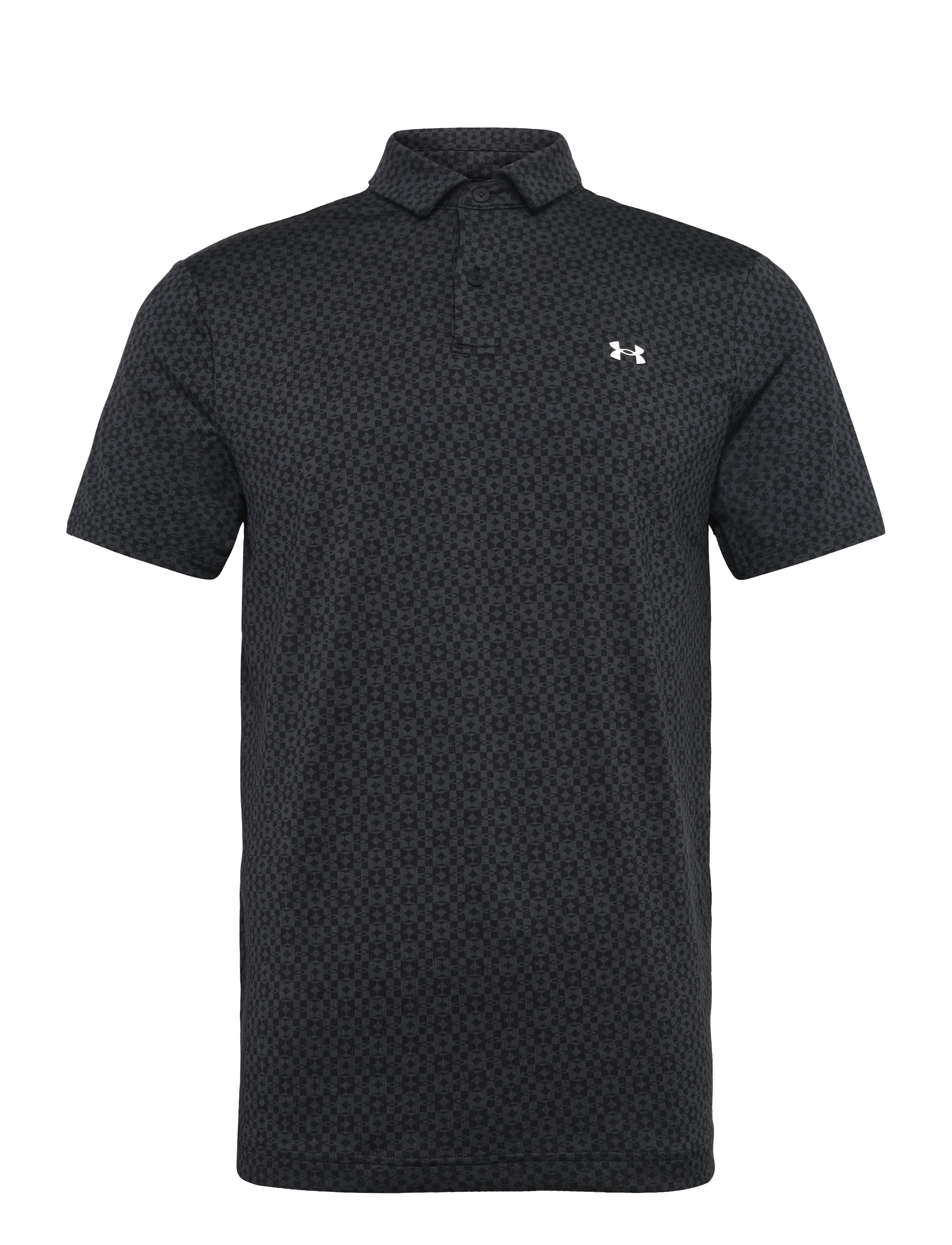 Under Armour UA T2G Printed Polo - Alussärgid - BLACK / black